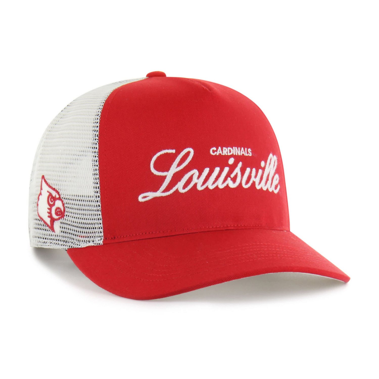 Unisex '47 Louisville Cardinals Contemporary Basics Foundation Trucker Hitch Adjustable Hat