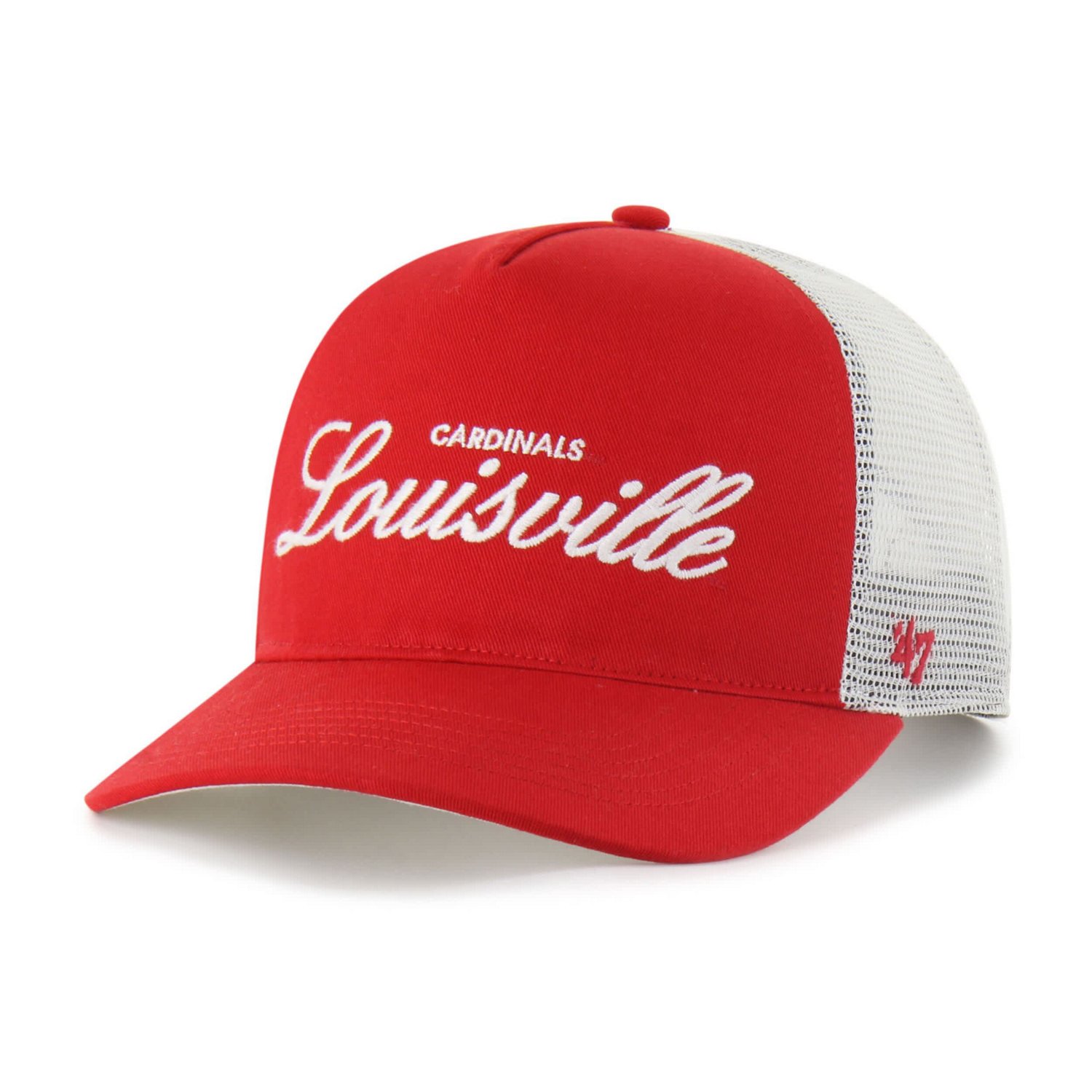 Unisex '47 Louisville Cardinals Contemporary Basics Foundation Trucker Hitch Adjustable Hat - view number 2