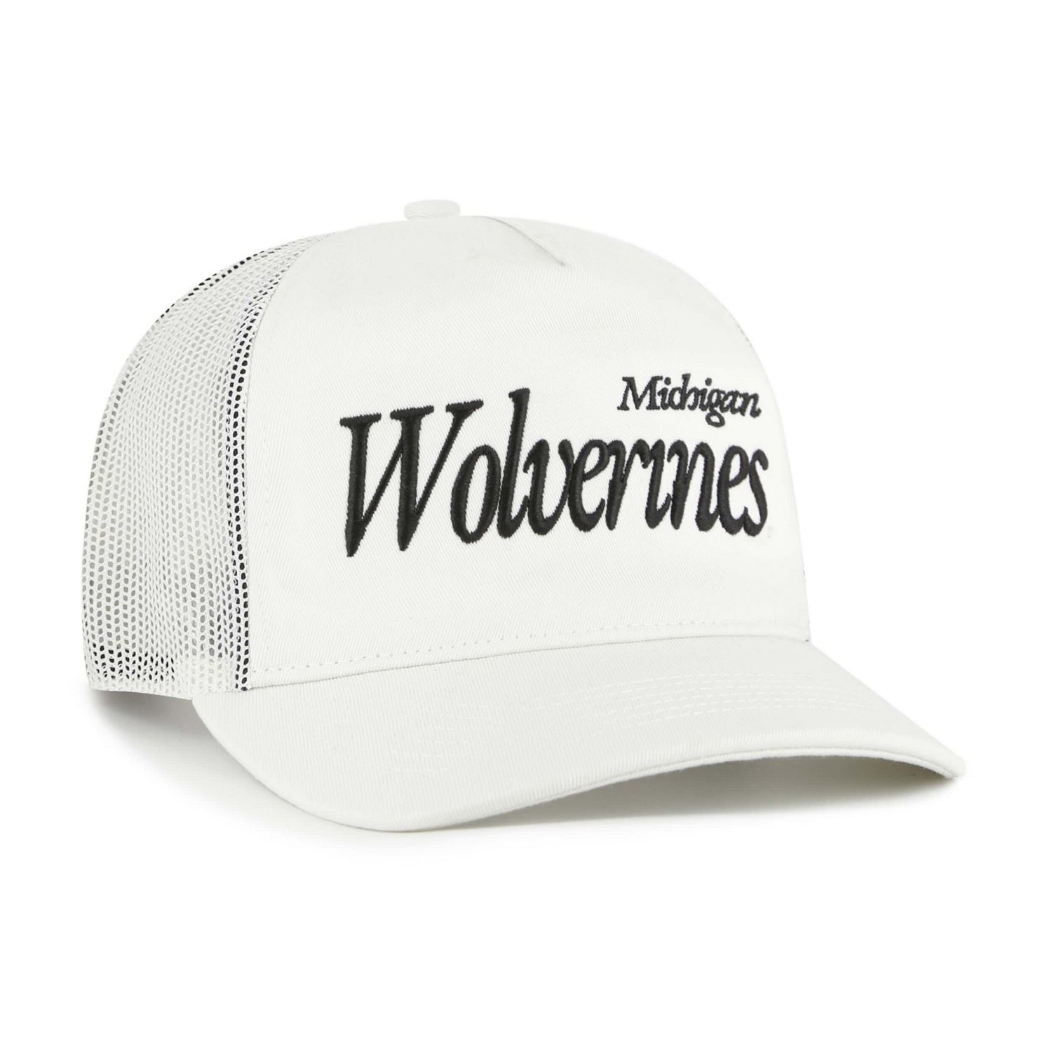 Unisex '47 Michigan Wolverines Foundation Script Adjustable Trucker Hat