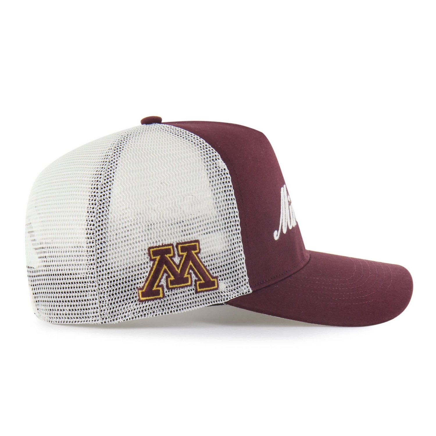 Unisex '47 Minnesota Golden Gophers Contemporary Basics Foundation Trucker Hitch Adjustable Hat - view number 3