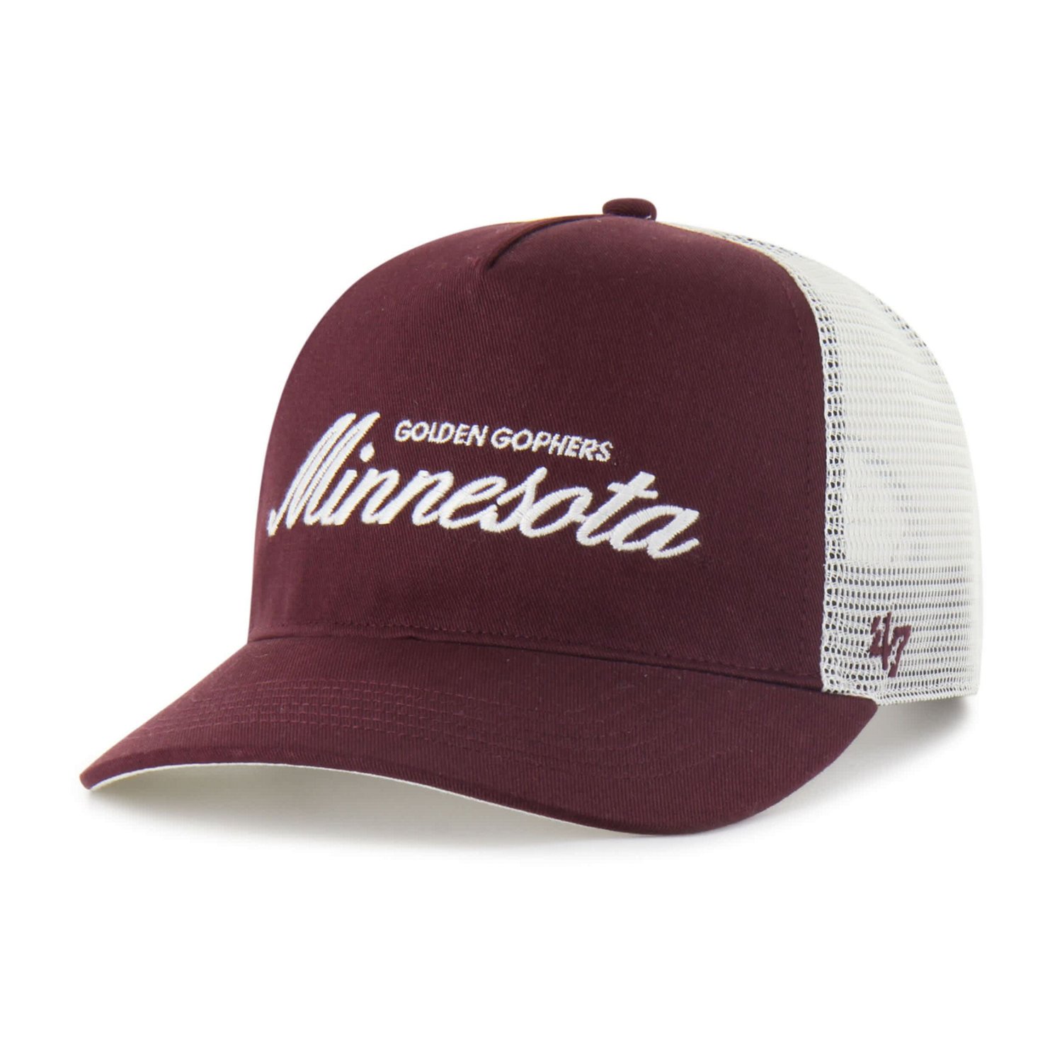 Unisex '47 Minnesota Golden Gophers Contemporary Basics Foundation Trucker Hitch Adjustable Hat - view number 2