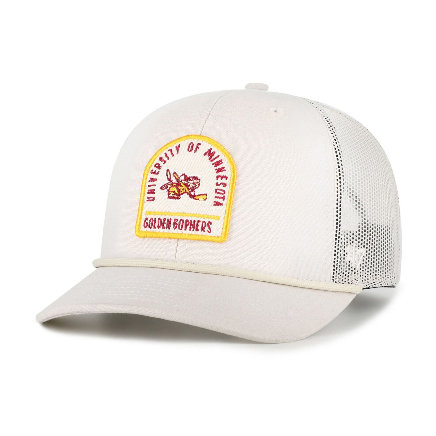 Unisex '47 Minnesota Golden Gophers Core  Inline Gravestone Adjustable Trucker Hat