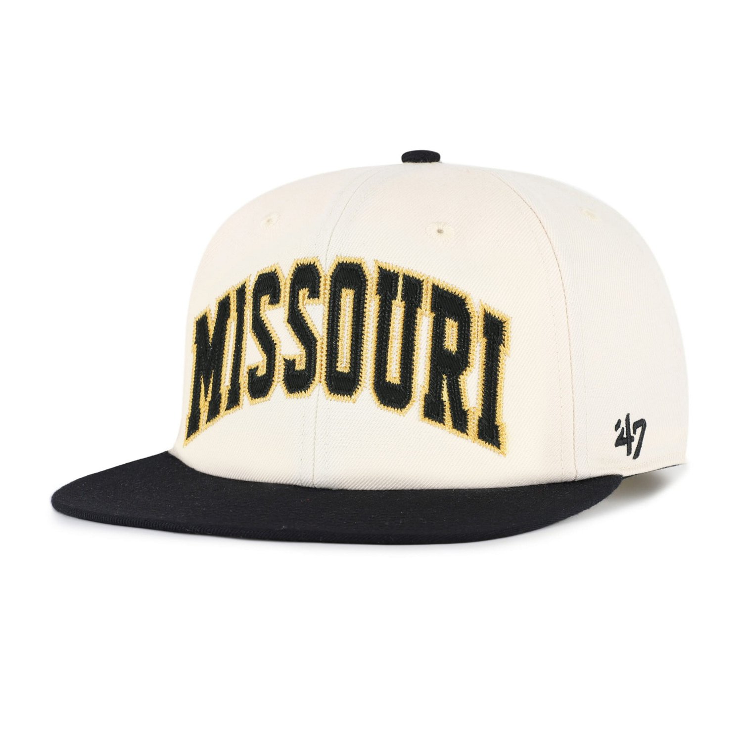 Unisex '47 Missouri Tigers Crossover Off Hand Captain Adjustable Hat - view number 2