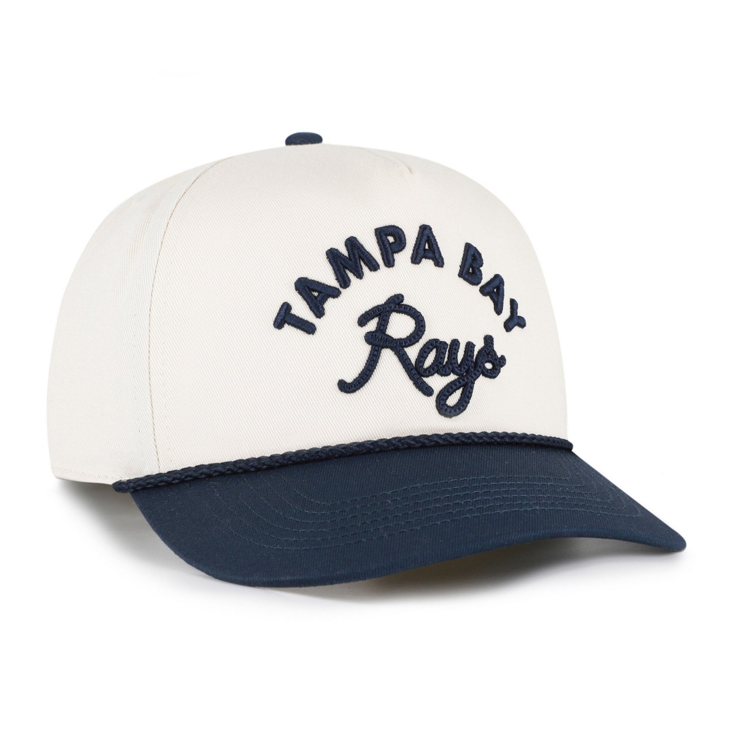 Unisex '47 Navy Tampa Bay Rays Rope Script Hitch Adjustable Hat