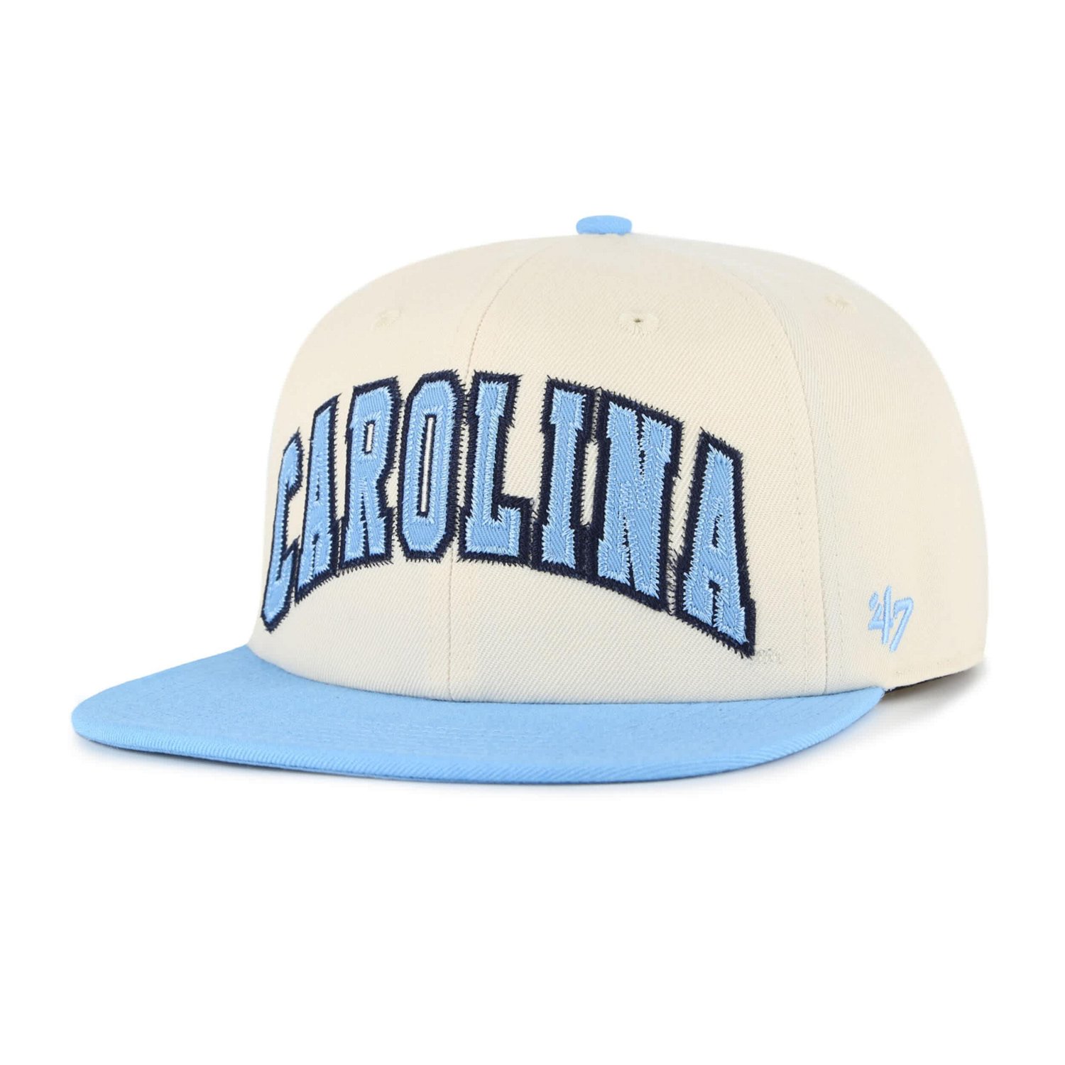 Unisex '47 North Carolina Tar Heels Crossover Off Hand Captain Adjustable Hat - view number 2