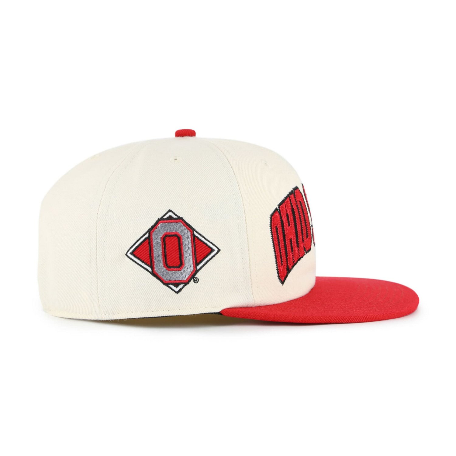 Unisex '47 Ohio State Buckeyes Crossover Off Hand Captain Adjustable Hat - view number 3