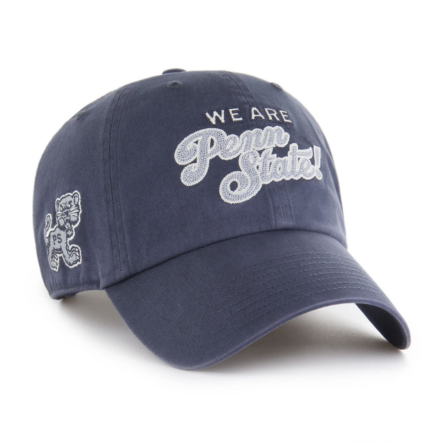 Unisex '47 Penn State Nittany Lions Vault Clean Up Adjustable Hat