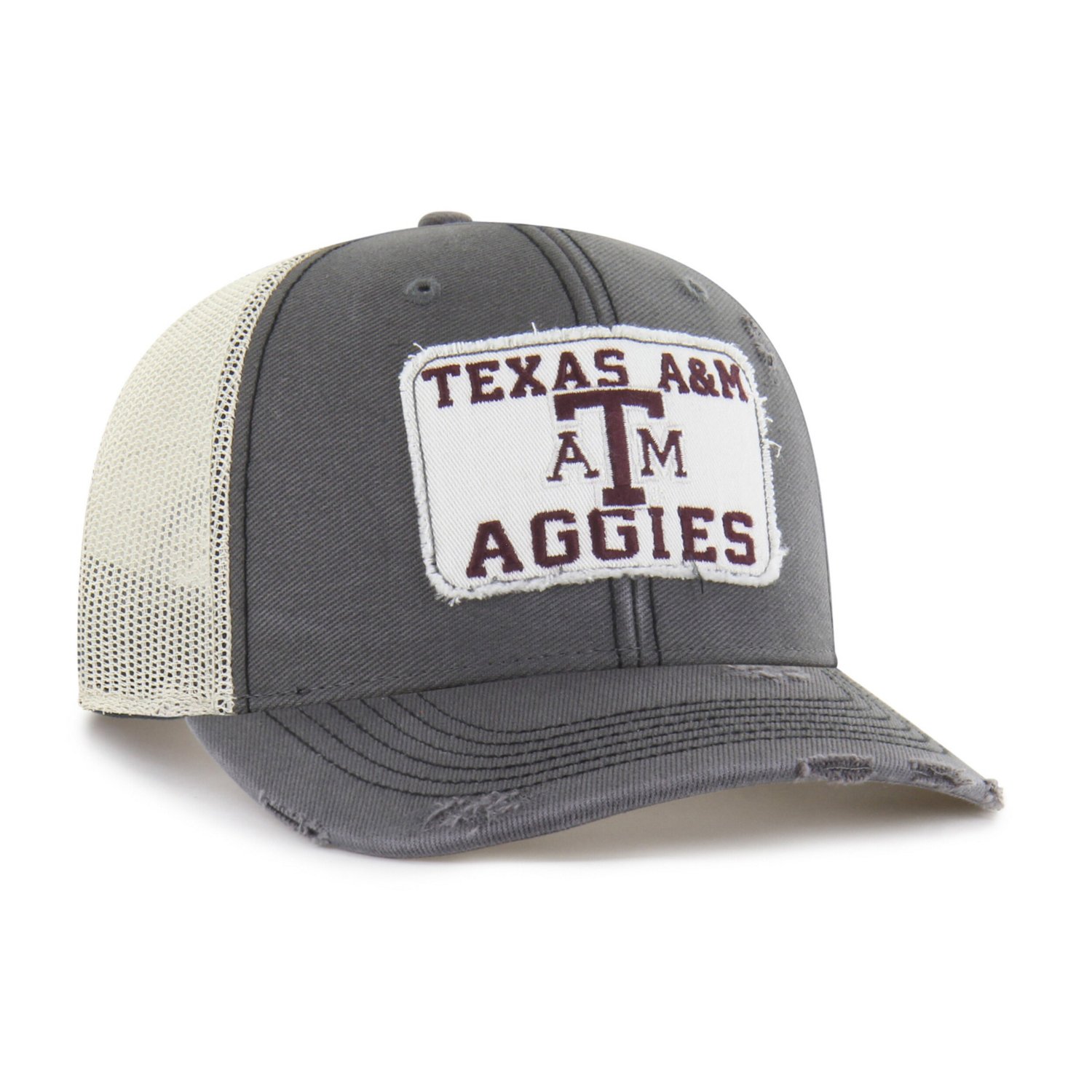 Unisex '47 Texas AM Aggies Egremont Well-Worn Adjustable Trucker Hat - view number 2