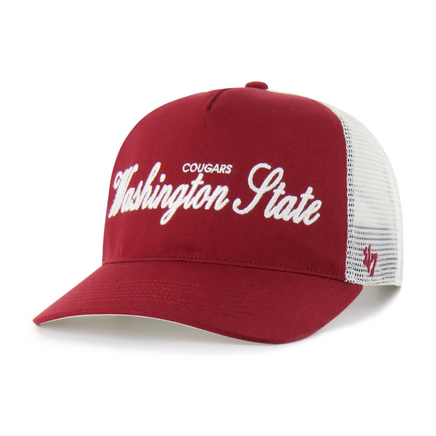 Unisex '47 Washington State Cougars Contemporary Basics Foundation Trucker Hitch Adjustable Hat - view number 2