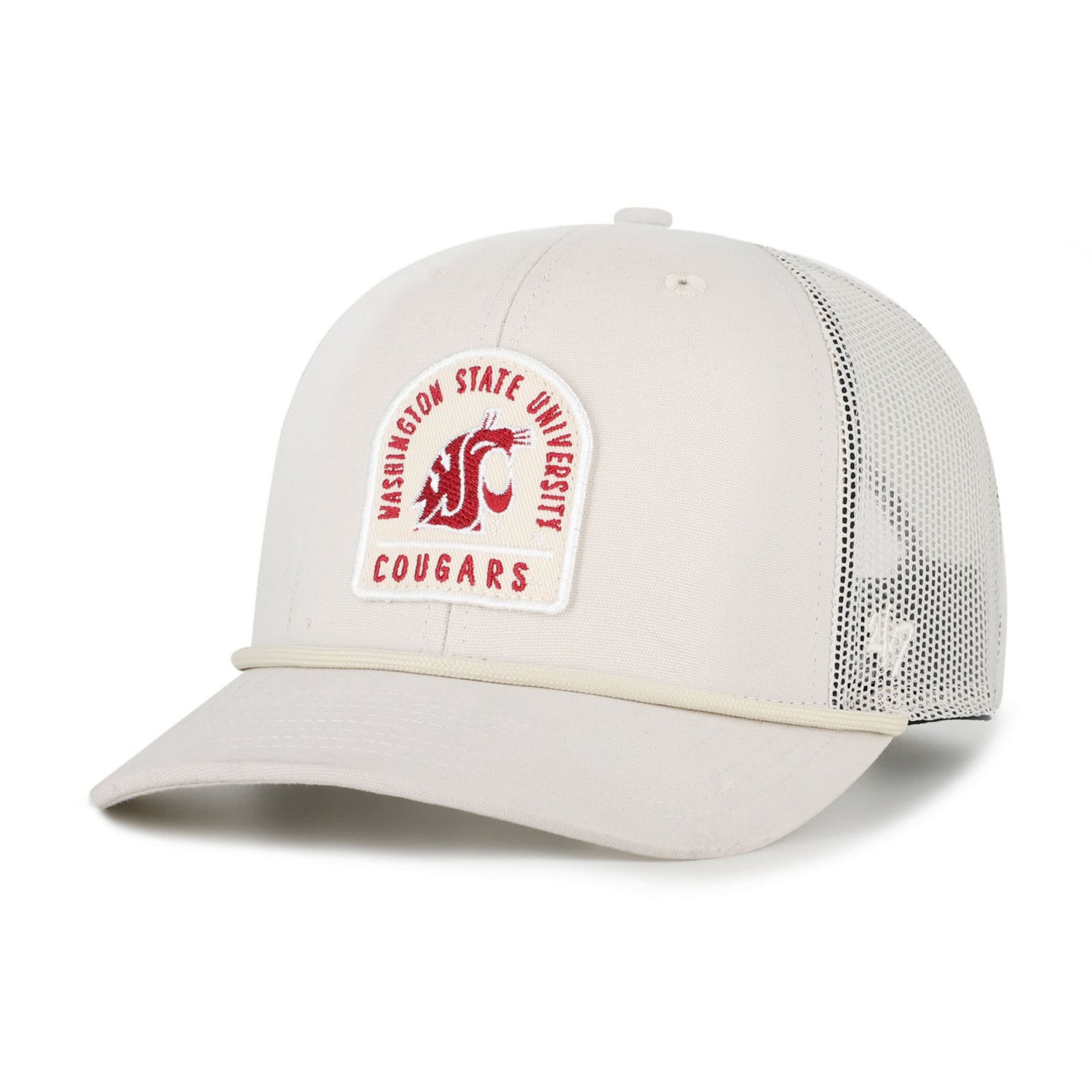 Unisex '47 Washington State Cougars Core  Inline Gravestone Adjustable Trucker Hat - view number 1