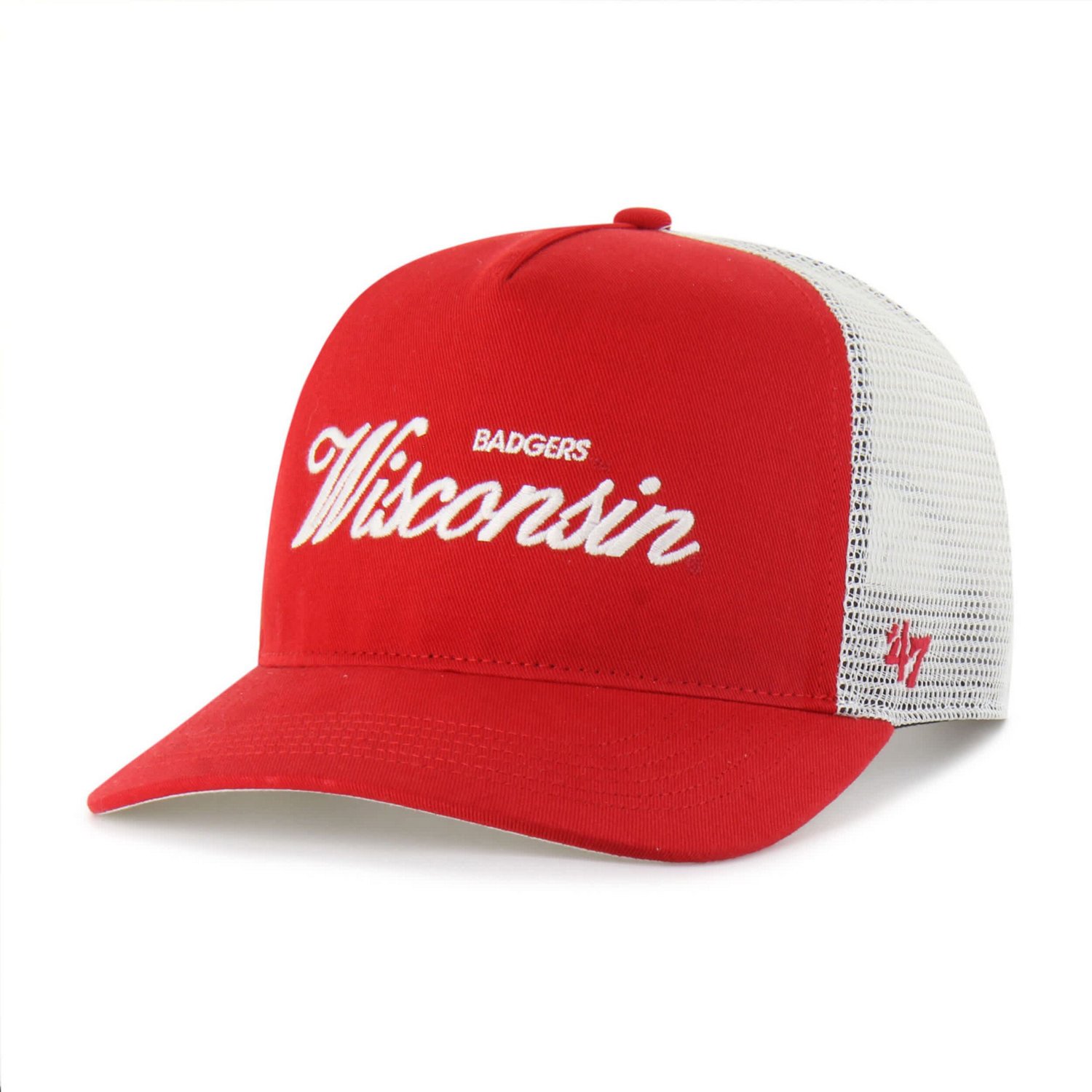Unisex '47 Wisconsin Badgers Contemporary Basics Foundation Trucker Hitch Adjustable Hat - view number 2