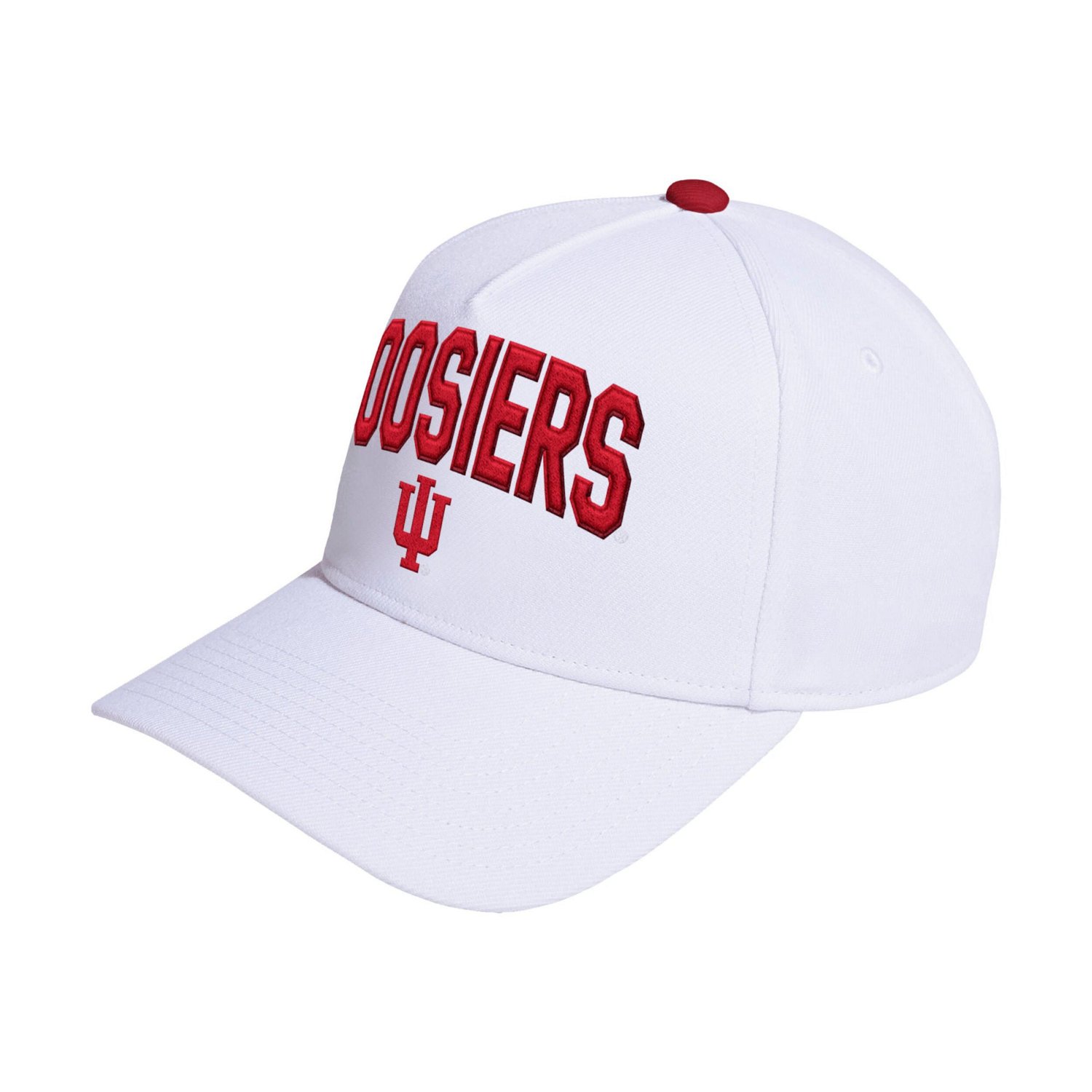 Unisex adidas Indiana Hoosiers Locker Room A-Frame Adjustable Hat