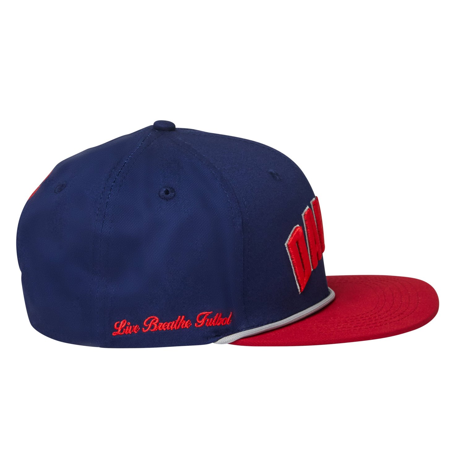 Unisex Live Breathe Futbol FC Dallas Snapback Hat - view number 2