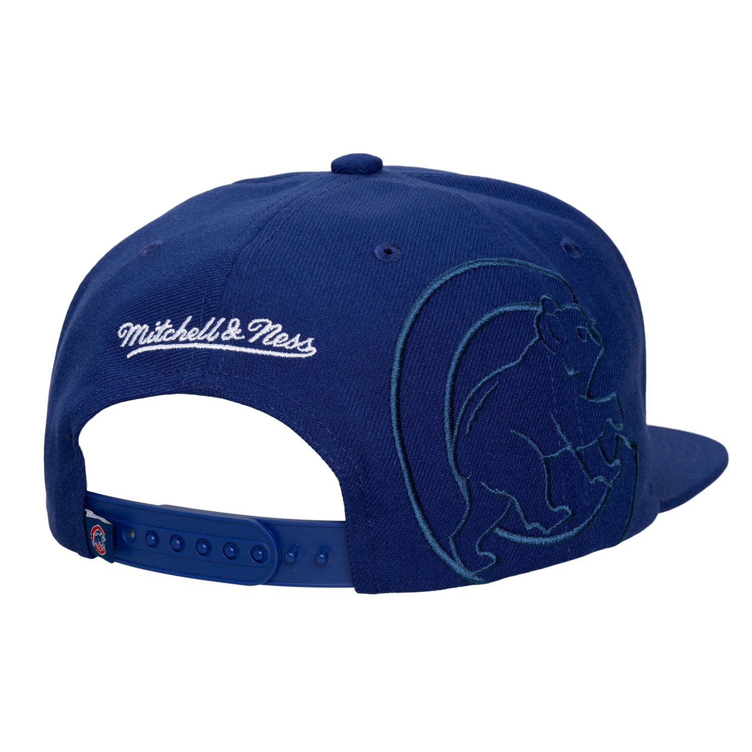Unisex Mitchell  Ness Chicago Cubs Side Logo Snapback Hat - view number 2