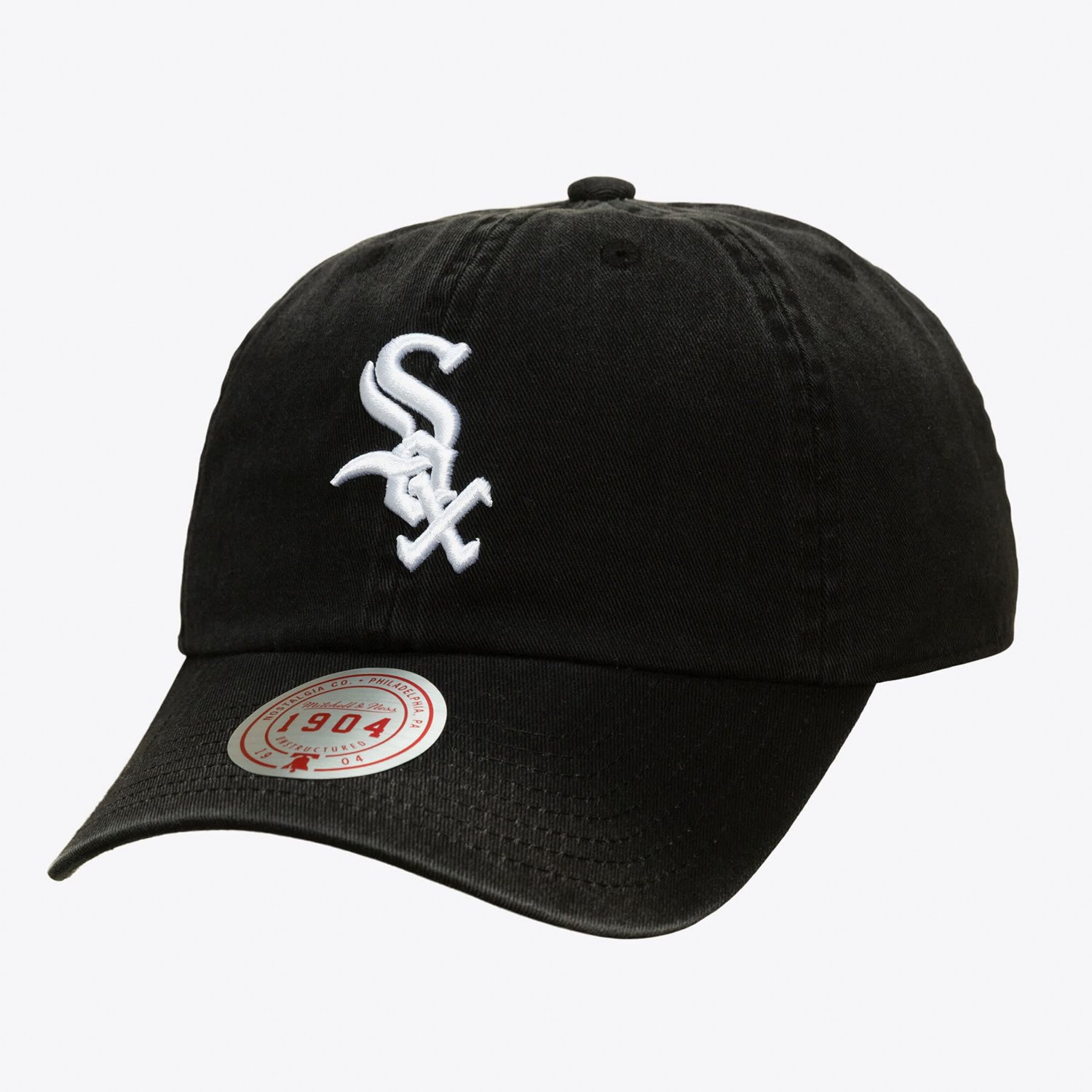 Unisex Mitchell  Ness Chicago White Sox 1904 Soft Wash Adjustable Hat