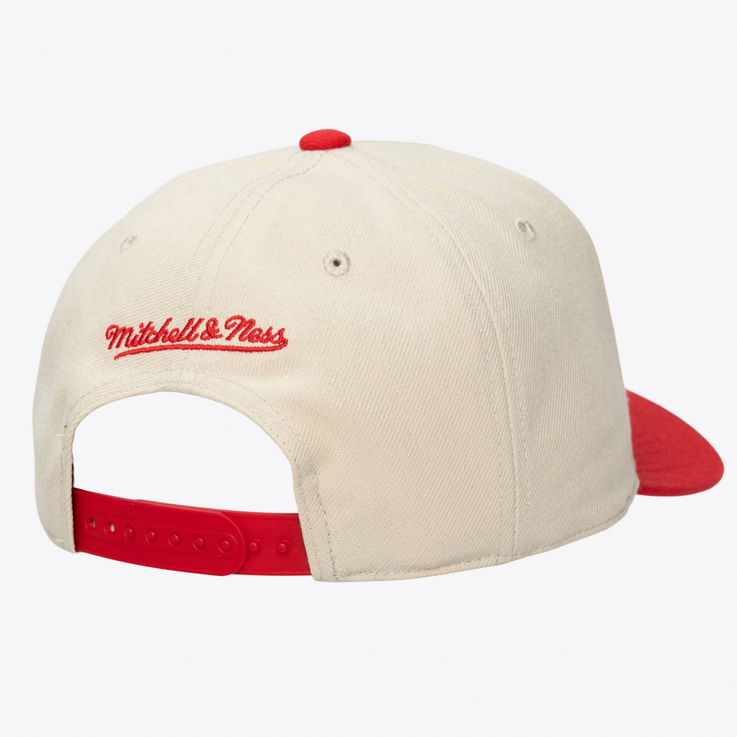 Unisex Mitchell  Ness Cincinnati Reds Retro Arch Pro Pinch Adjustable Hat