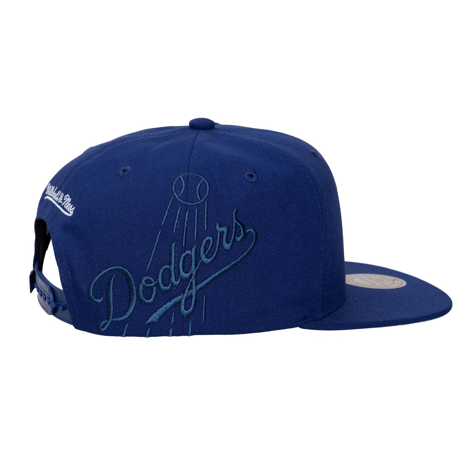 Unisex Mitchell  Ness Los Angeles Dodgers Side Logo Snapback Hat