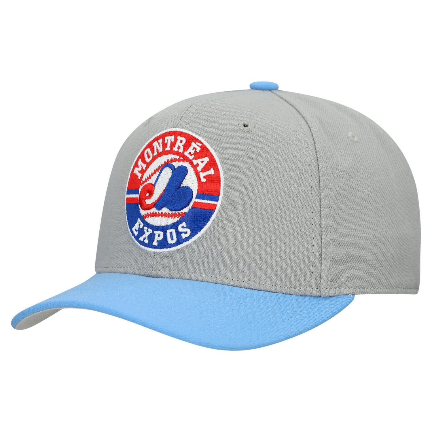 Unisex Mitchell  Ness Montreal Expos Basic Coop Pro Adjustable Hat
