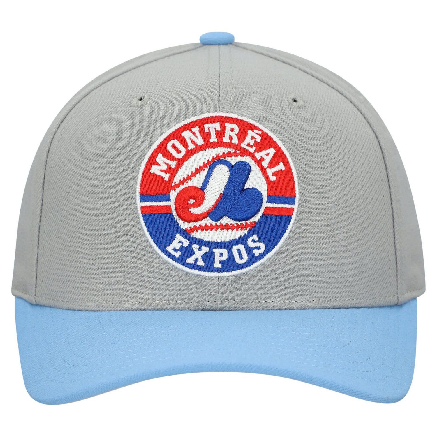 Unisex Mitchell  Ness Montreal Expos Basic Coop Pro Adjustable Hat - view number 2