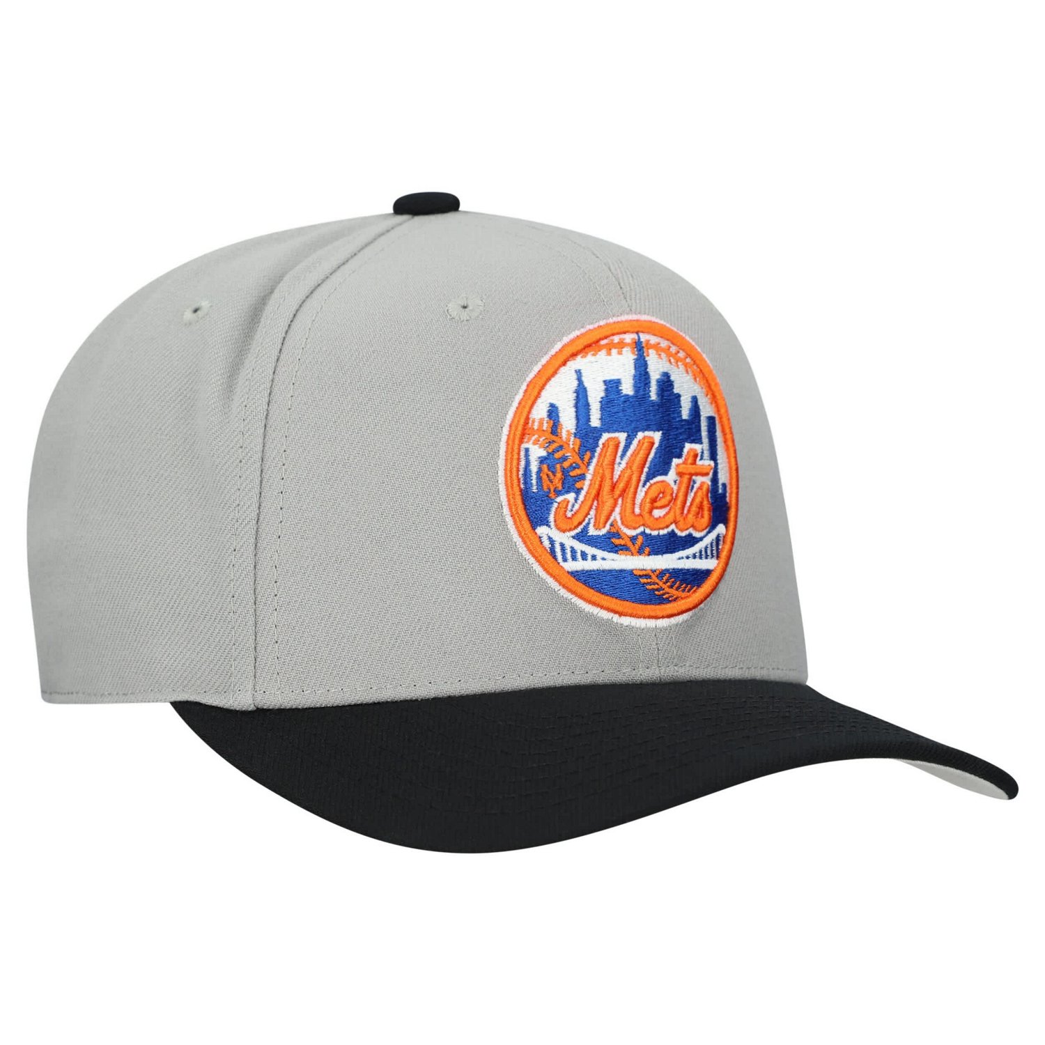 Unisex Mitchell  Ness New York Mets Basic Coop Pro Adjustable Hat - view number 3