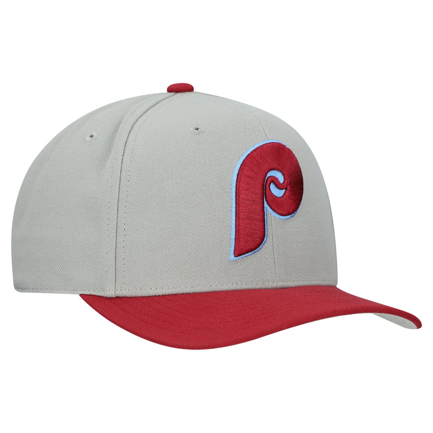 Unisex Mitchell  Ness Philadelphia Phillies Basic Coop Pro Adjustable Hat - view number 3