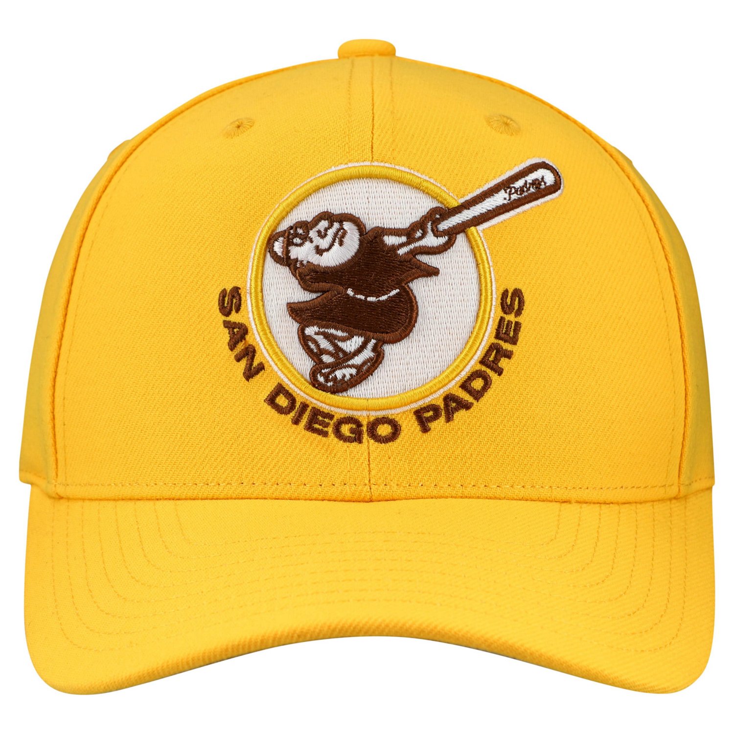 Unisex Mitchell  Ness San Diego Padres Basic Coop Pro Adjustable Hat - view number 2