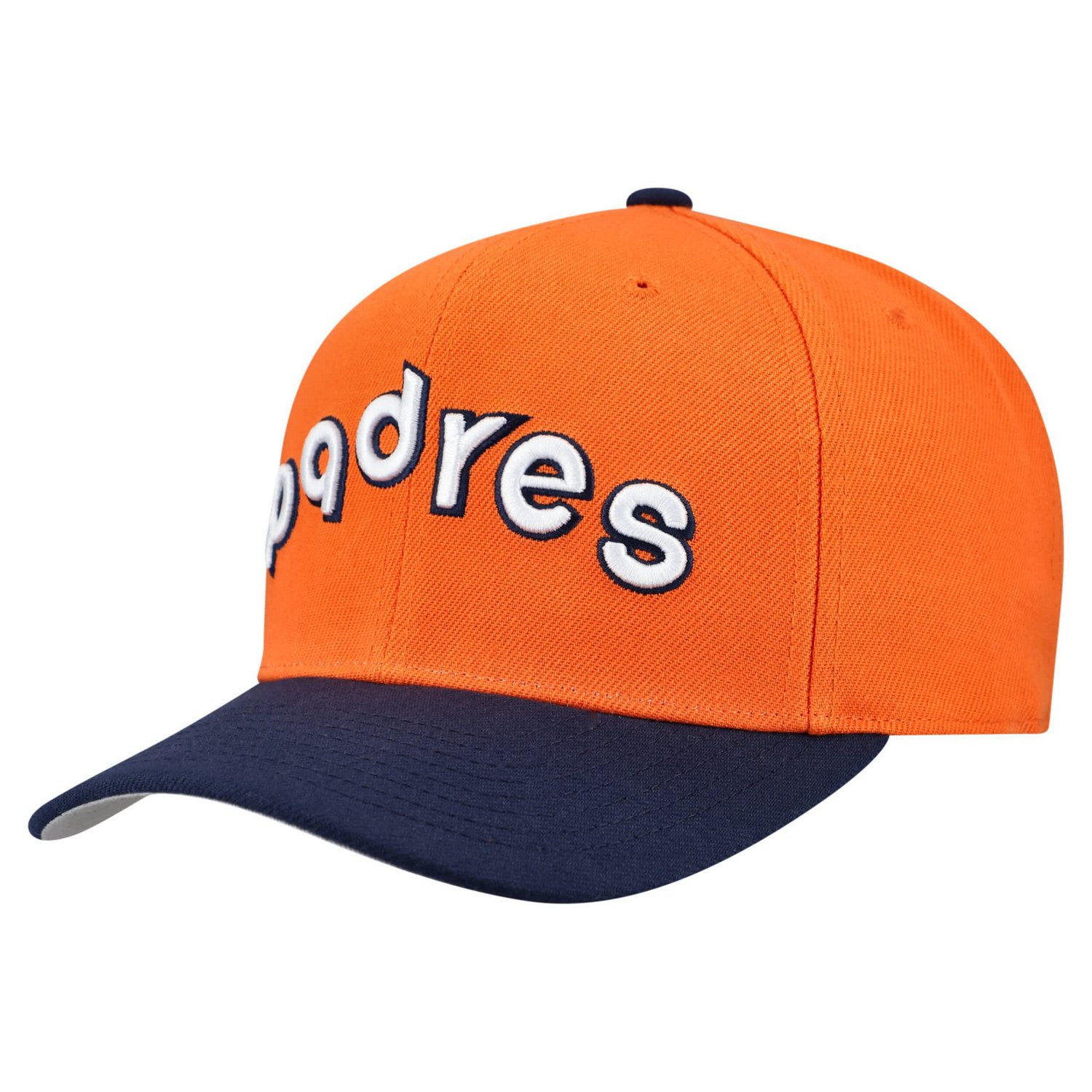 Unisex Mitchell  Ness San Diego Padres Basic Coop Pro Adjustable Hat