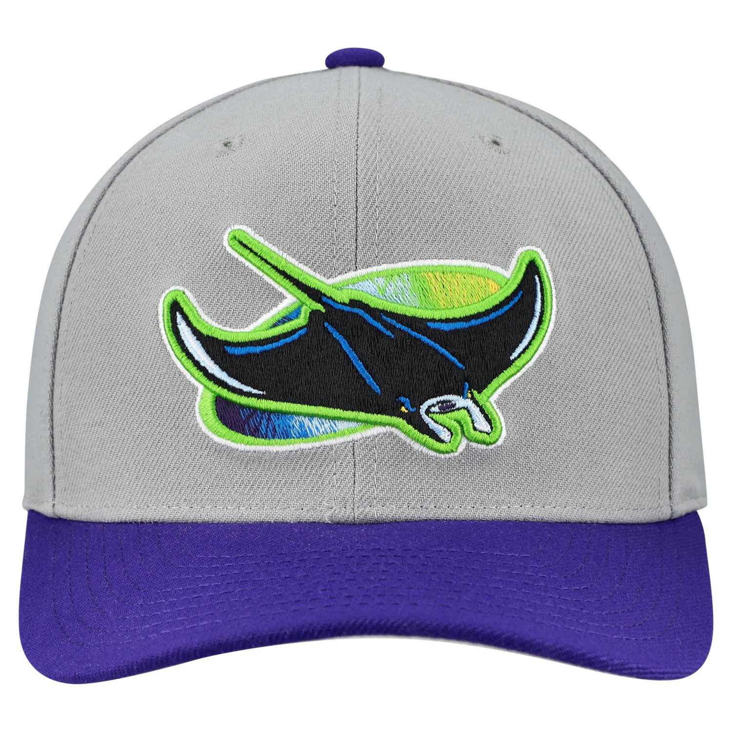 Unisex Mitchell  Ness Tampa Bay Rays Basic Coop Pro Adjustable Hat - view number 2