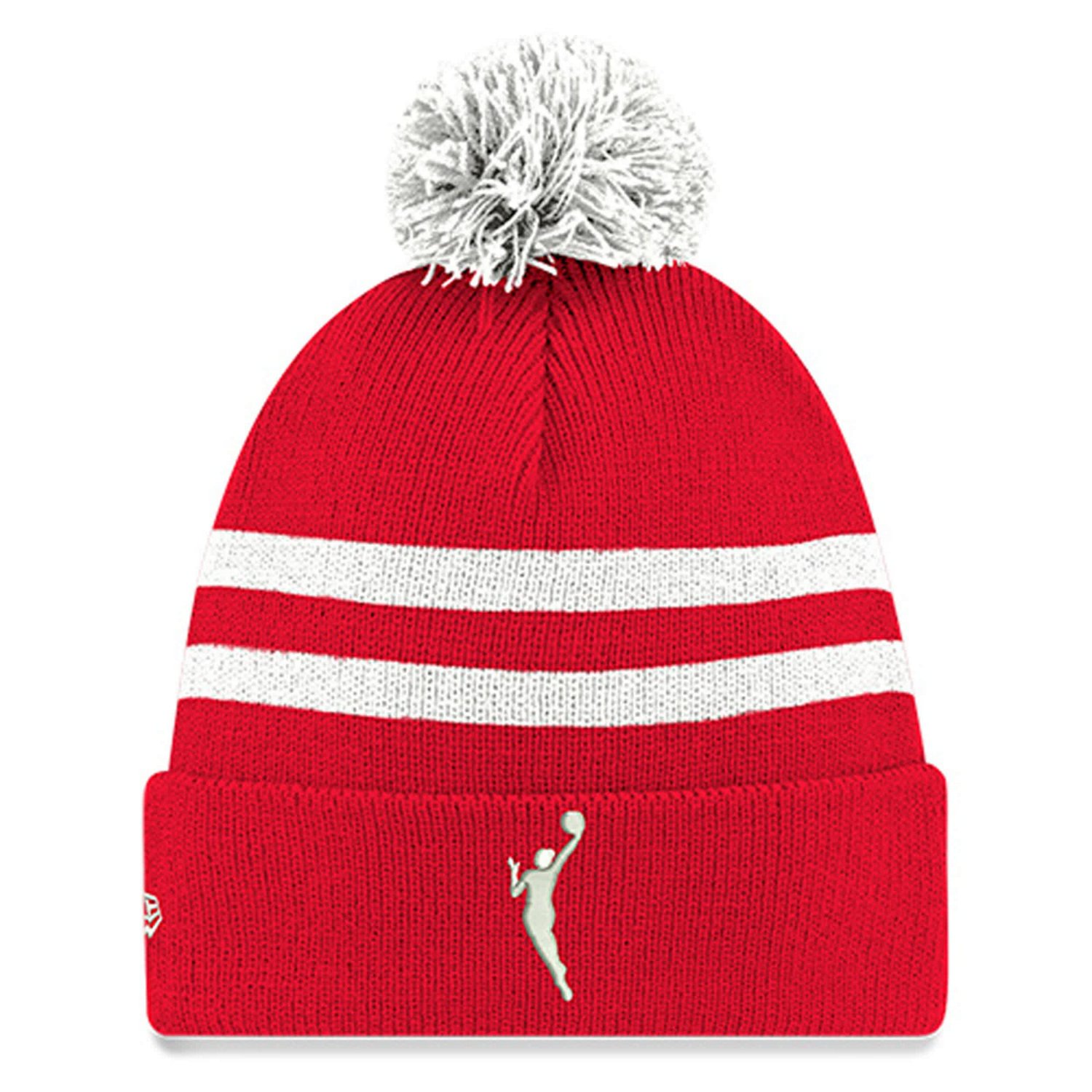 Unisex New Era Indiana Fever Core Cuffed Knit Hat with Pom - view number 2