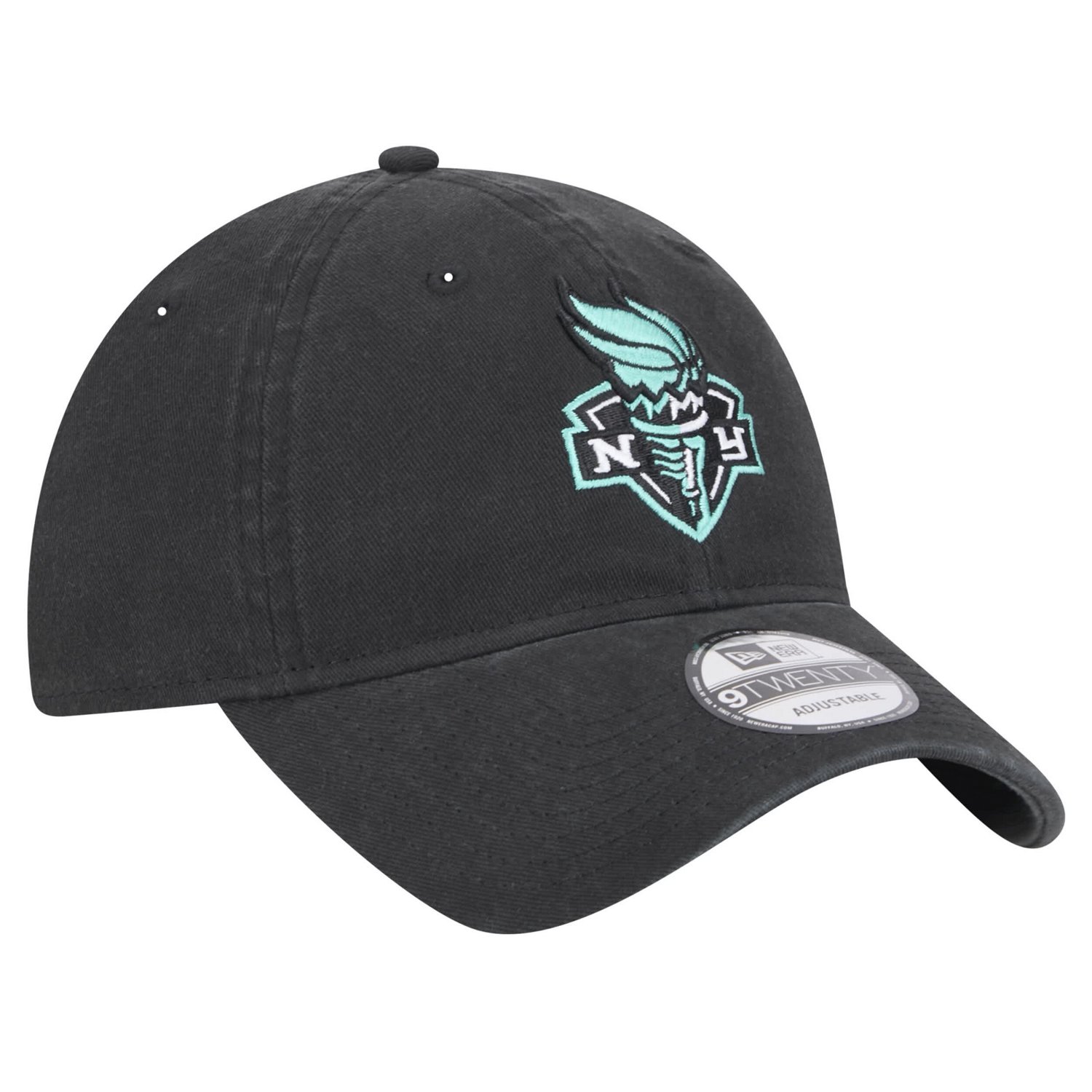 Unisex New Era New York Liberty Core Logo 9TWENTY Adjustable Hat - view number 3