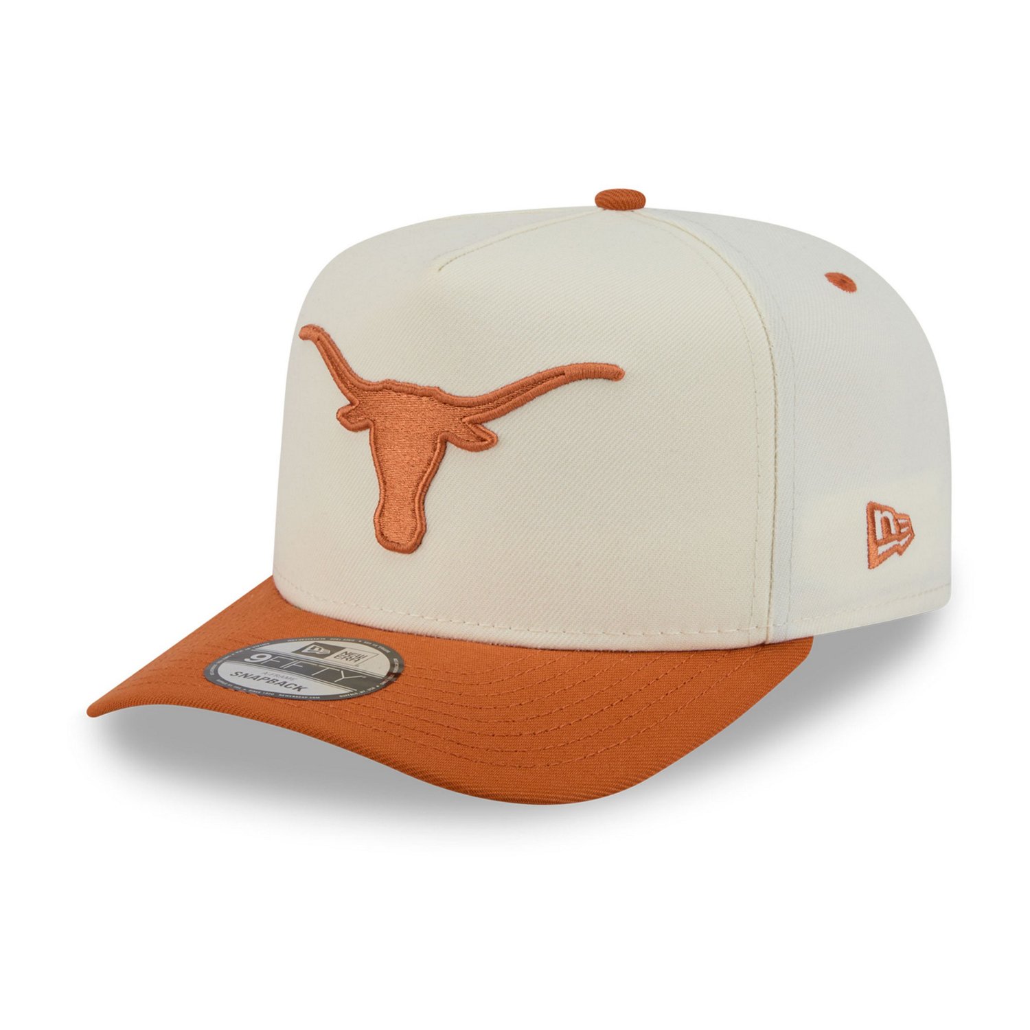 Unisex New Era Texas Longhorns A-Frame 9FIFTY Snapback Hat