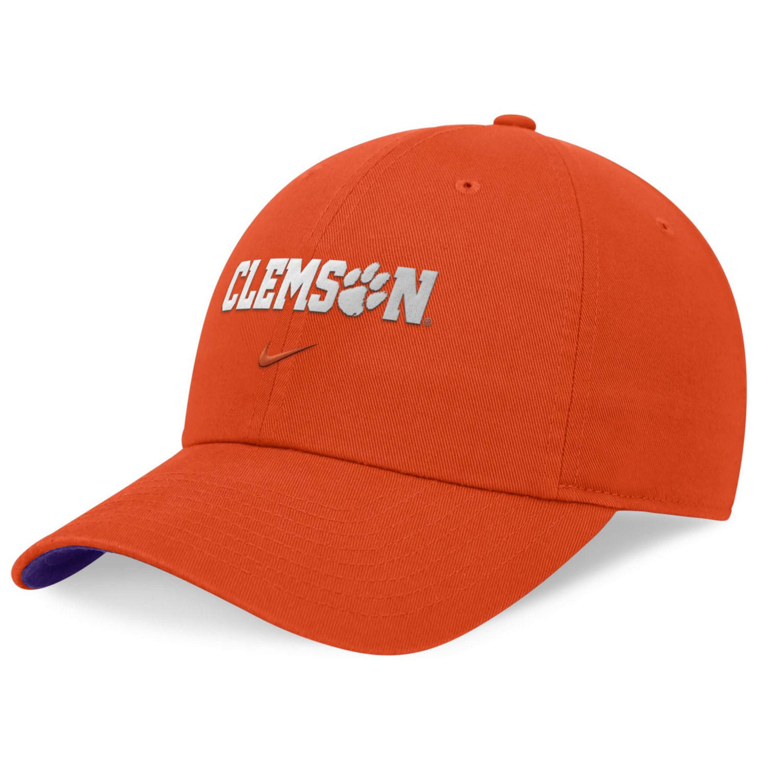 Unisex Nike Clemson Tigers 2024 Sideline Club Adjustable Hat