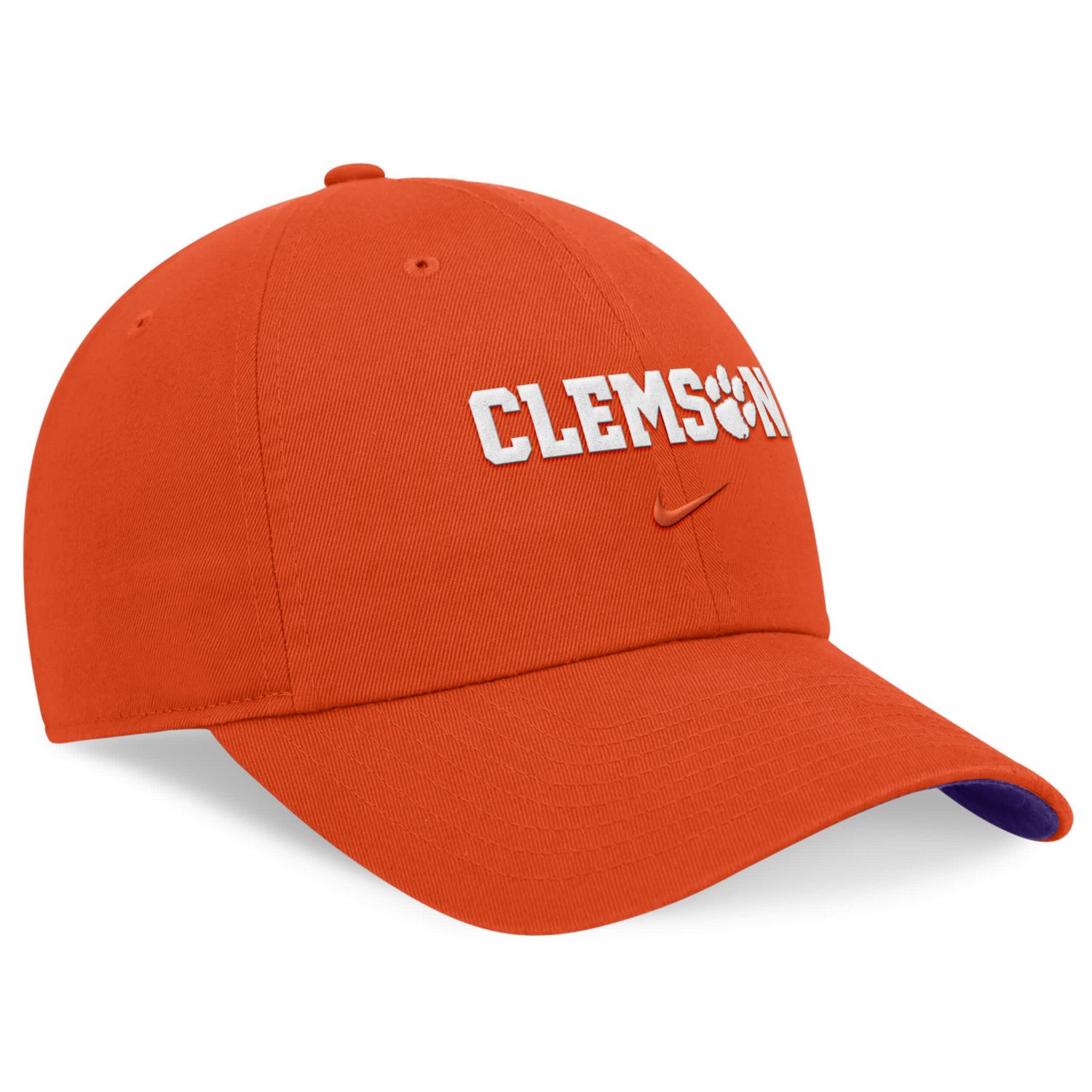 Unisex Nike Clemson Tigers 2024 Sideline Club Adjustable Hat - view number 3