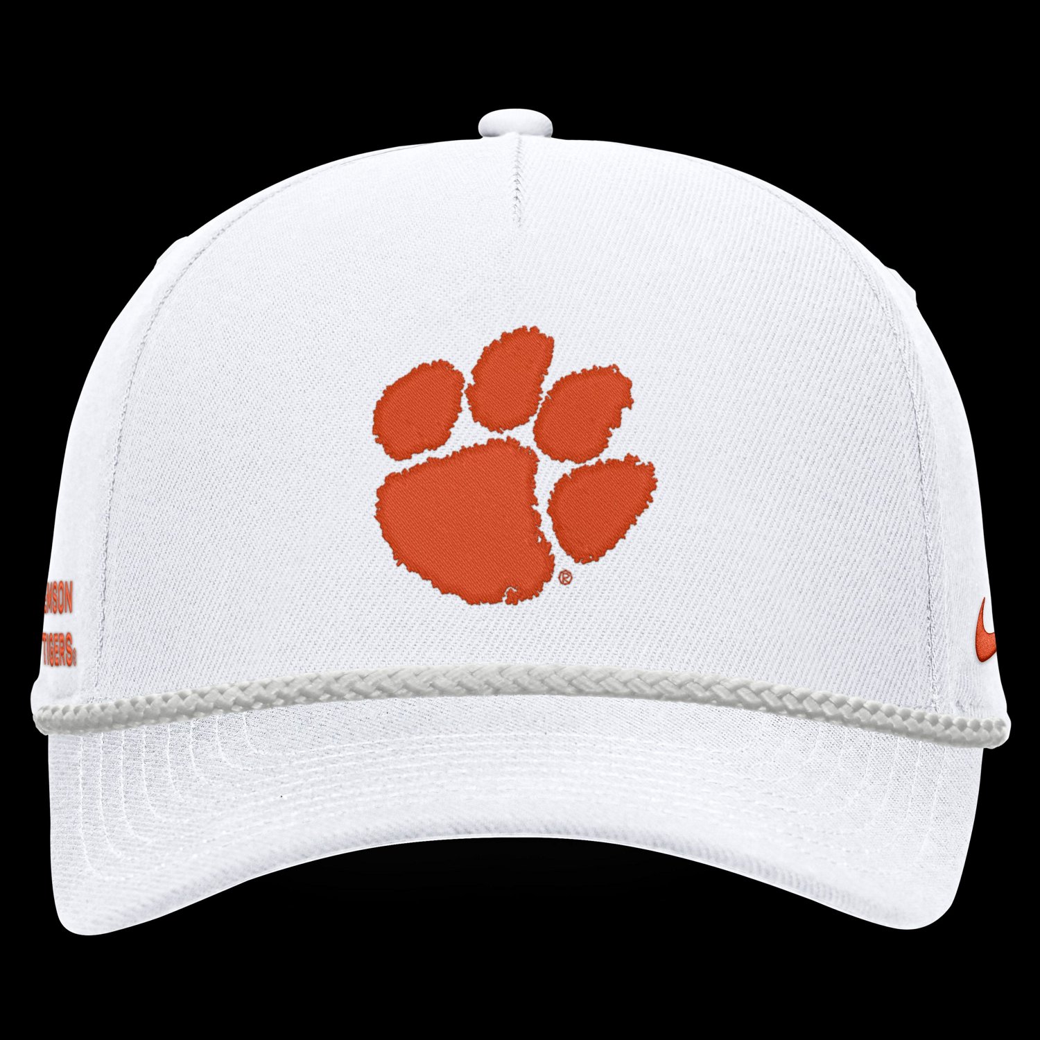 Unisex Nike Clemson Tigers Rope Rise Adjustable Hat - view number 2