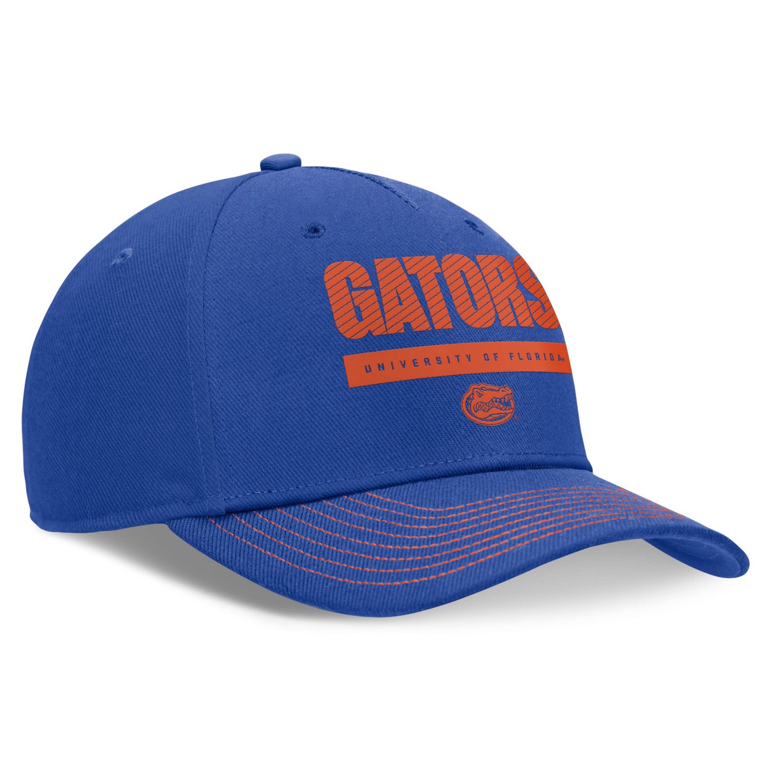 Unisex Nike Florida Gators 2024 Sideline Rise Adjustable Hat - view number 3