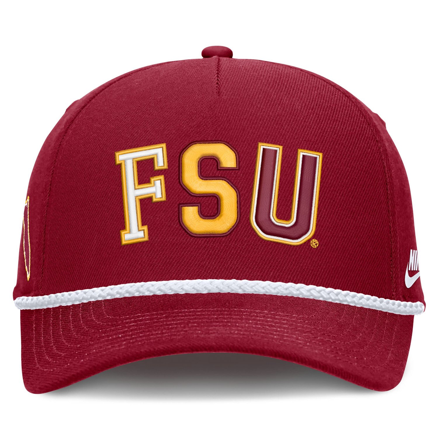 Unisex Nike Florida State Seminoles 2026 Basketball Refresh 5-Panel Rope Rise Hat - view number 2