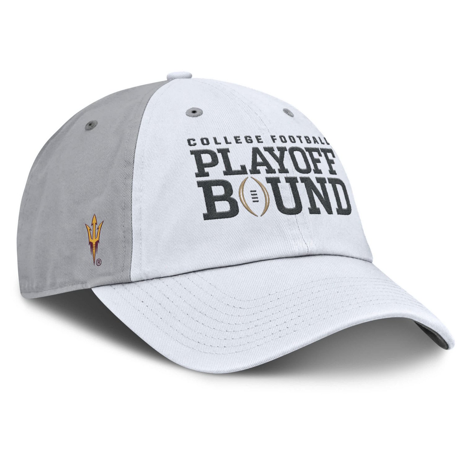 Unisex Nike Gray Arizona State Sun Devils 2024 College Football Playoff Club Adjustable Hat                                      - view number 1