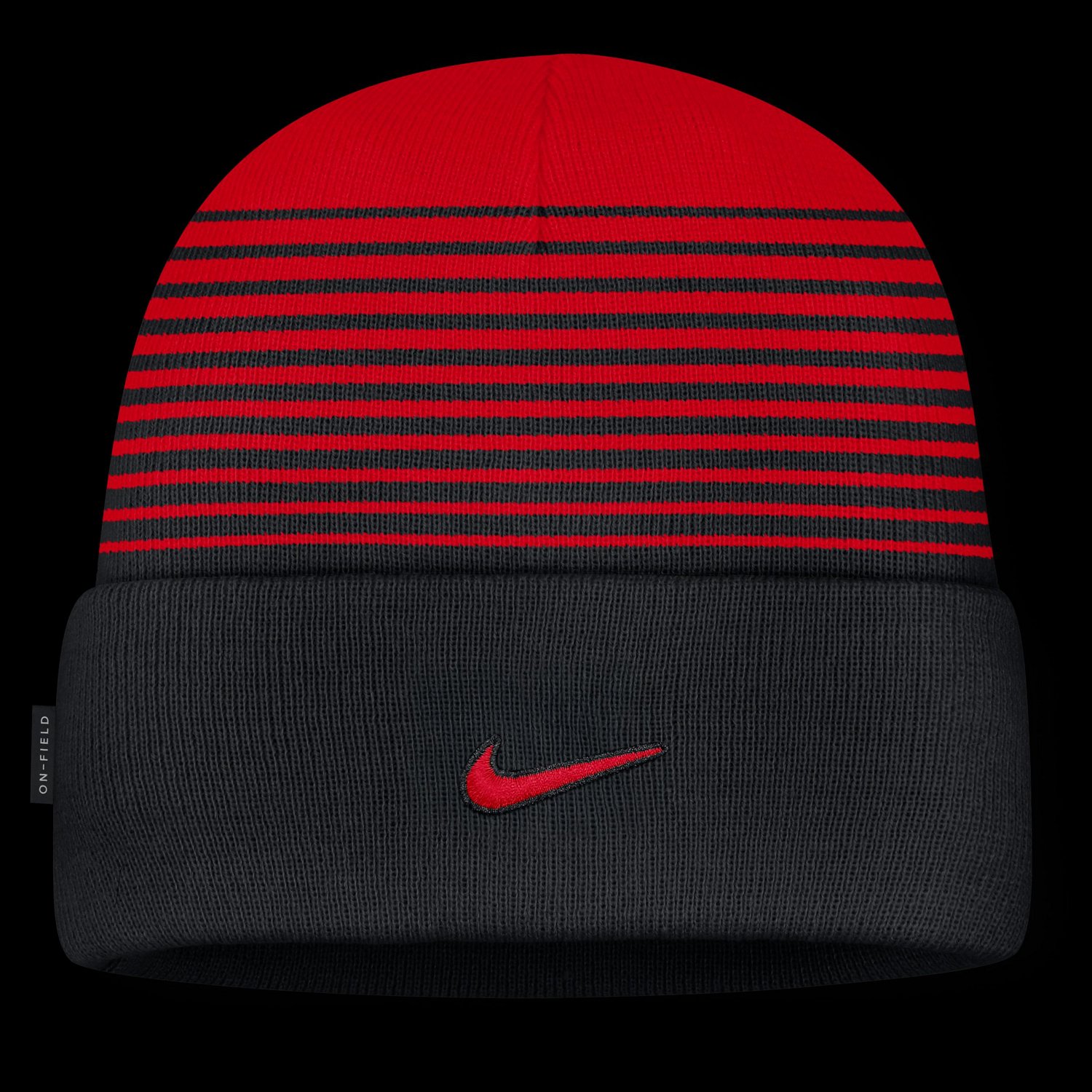 Unisex Nike Scarlet Ohio State Buckeyes On-Field Utility Knit Hat - view number 2