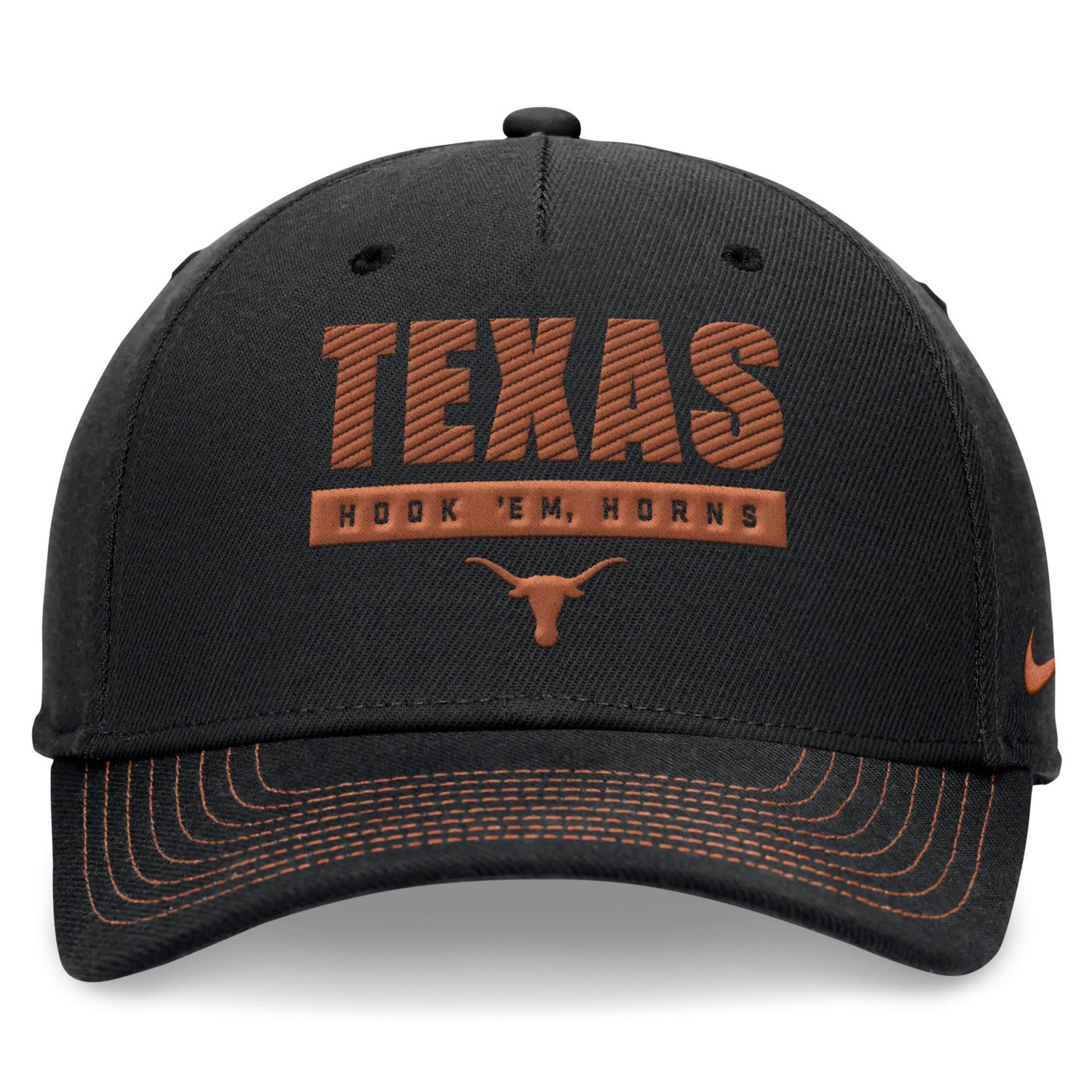 Unisex Nike Texas Longhorns 2024 Sideline Rise Adjustable Hat                                                                    - view number 2