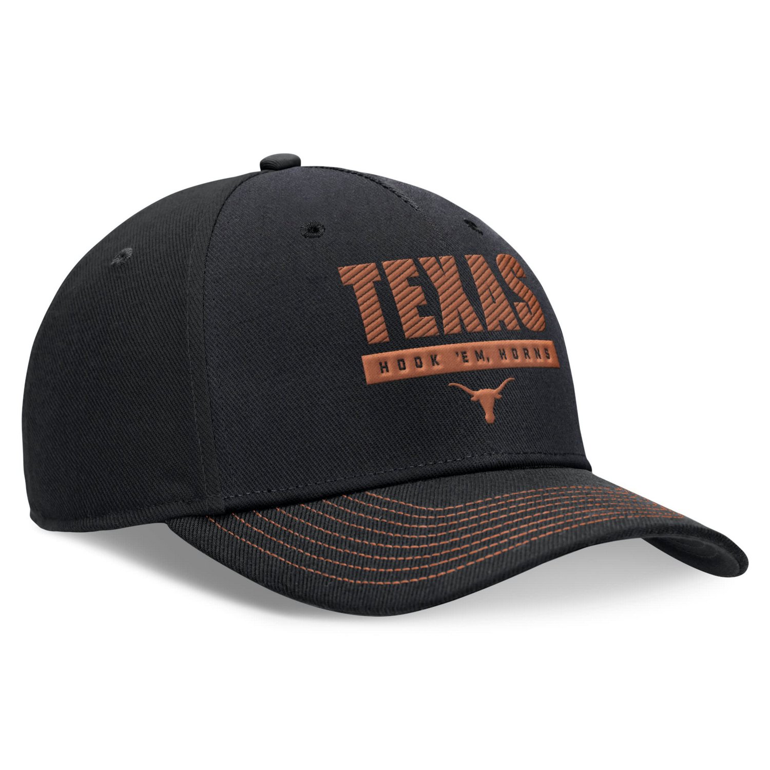 Unisex Nike Texas Longhorns 2024 Sideline Rise Adjustable Hat                                                                    - view number 3