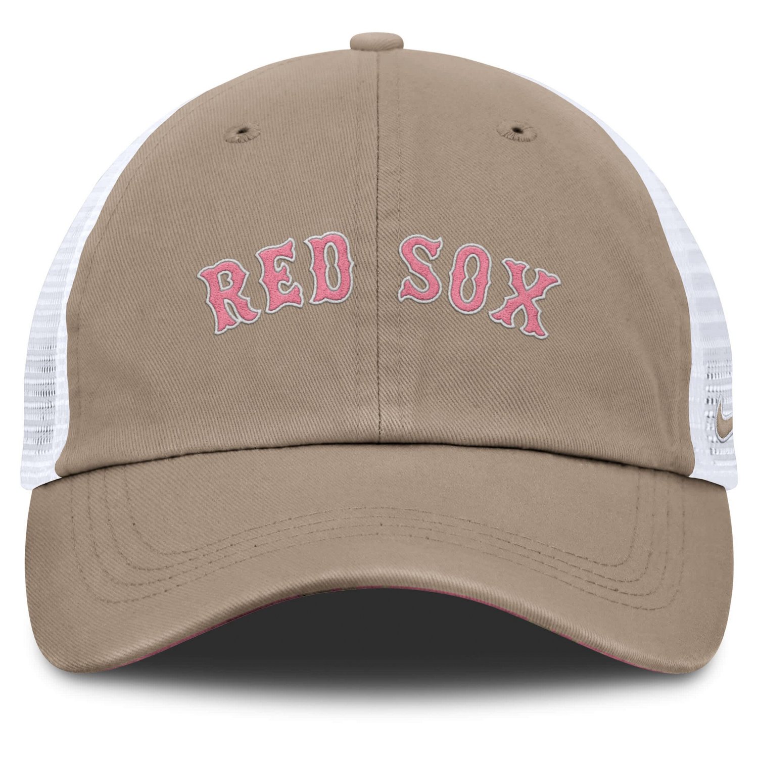 Unisex Nike White Boston Red Sox Mother's Day Club Trucker Adjustable Hat - view number 2