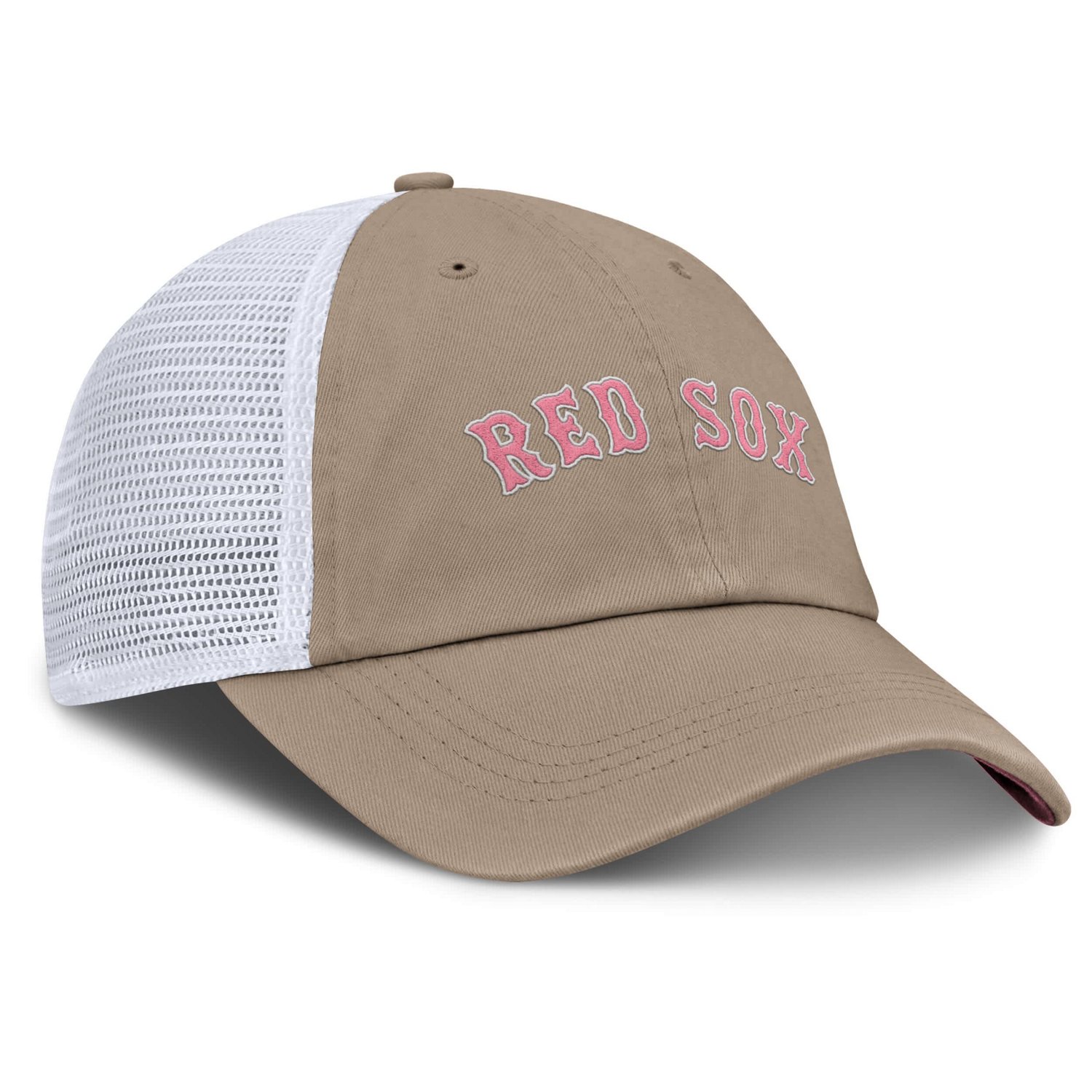 Unisex Nike White Boston Red Sox Mother's Day Club Trucker Adjustable Hat - view number 3