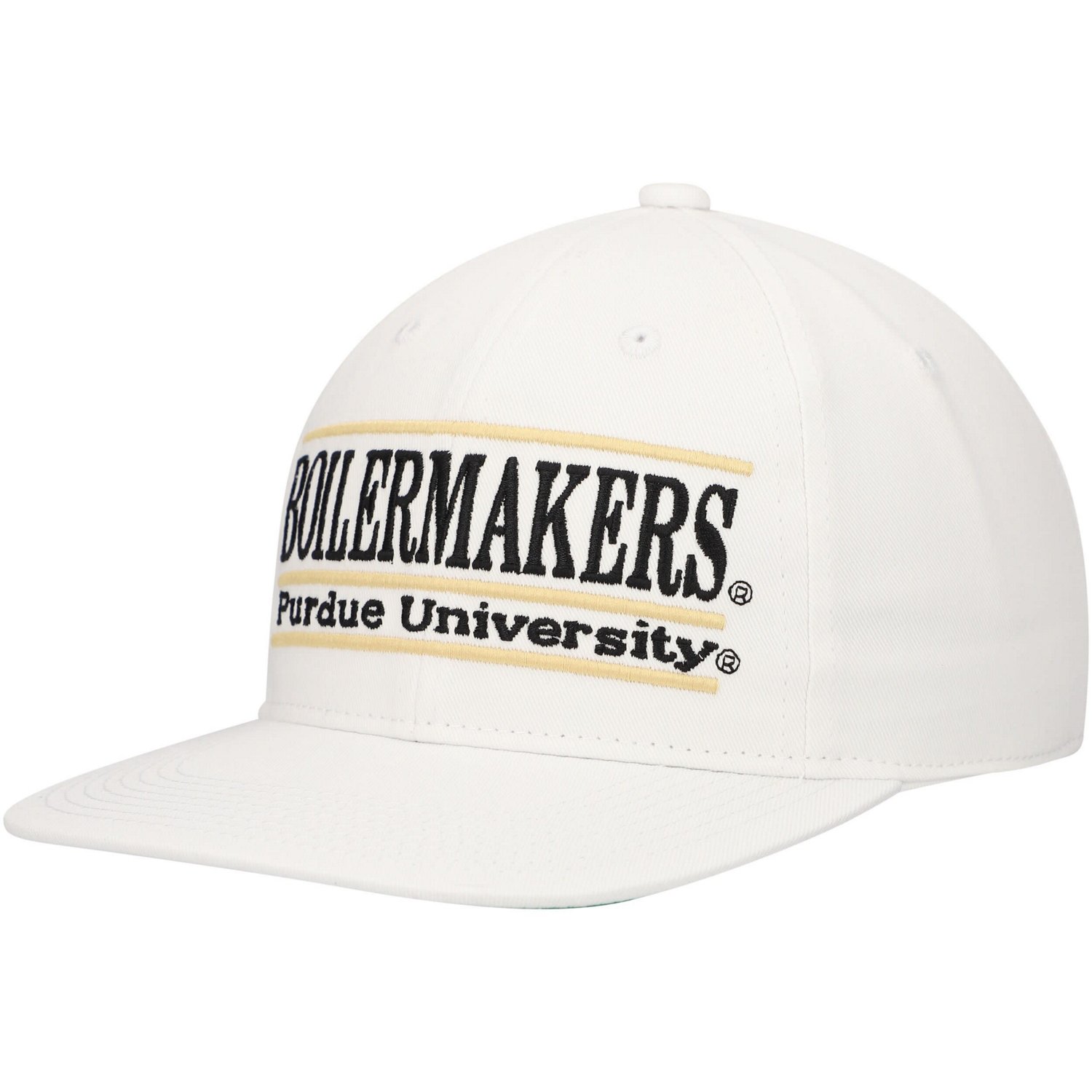 Unisex The Game Purdue Boilermakers Bar Retro Snapback Hat