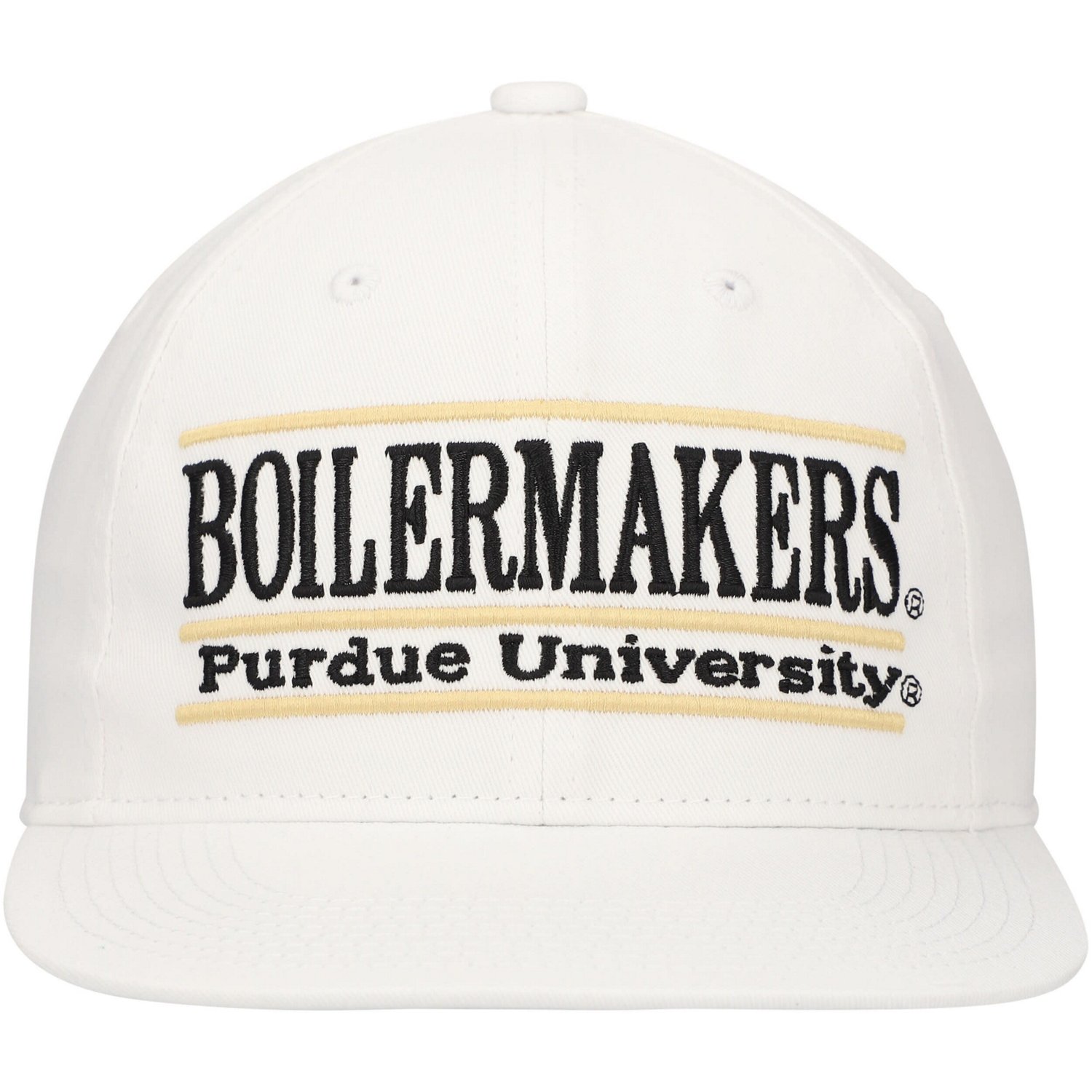 Unisex The Game Purdue Boilermakers Bar Retro Snapback Hat                                                                       - view number 2