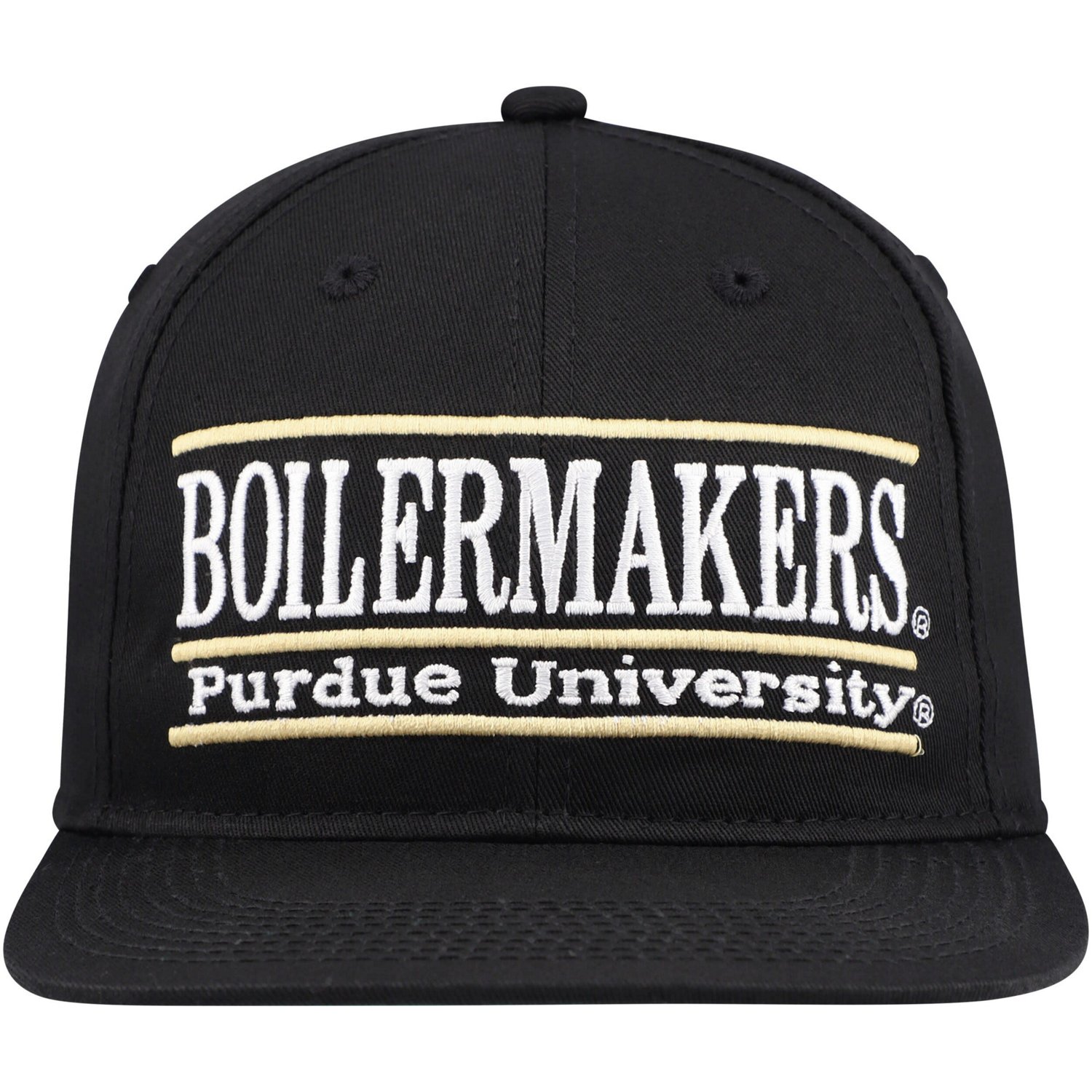 Unisex The Game Purdue Boilermakers Retro Bar Snapback Hat                                                                       - view number 2