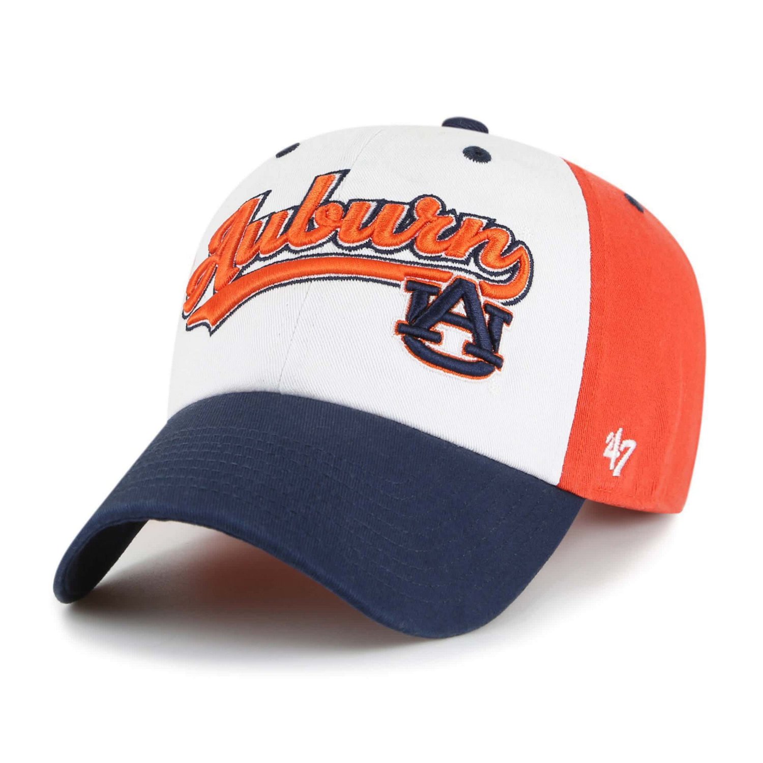 Youth '47 Auburn Tigers Scooter Clean Up Adjustable Hat