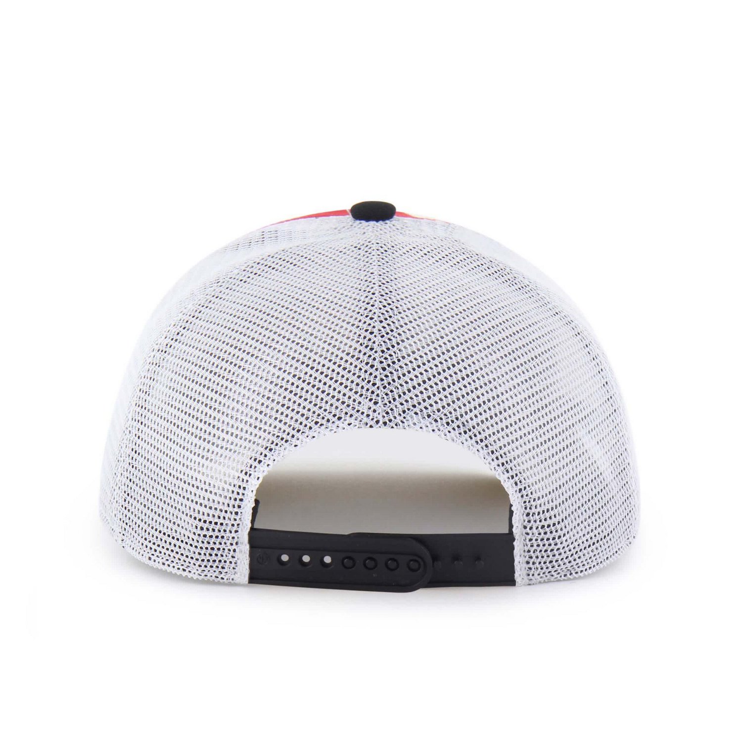 Youth '47 Black NC State Wolfpack Super Stripe Hitch Adjustable Trucker Hat - view number 3