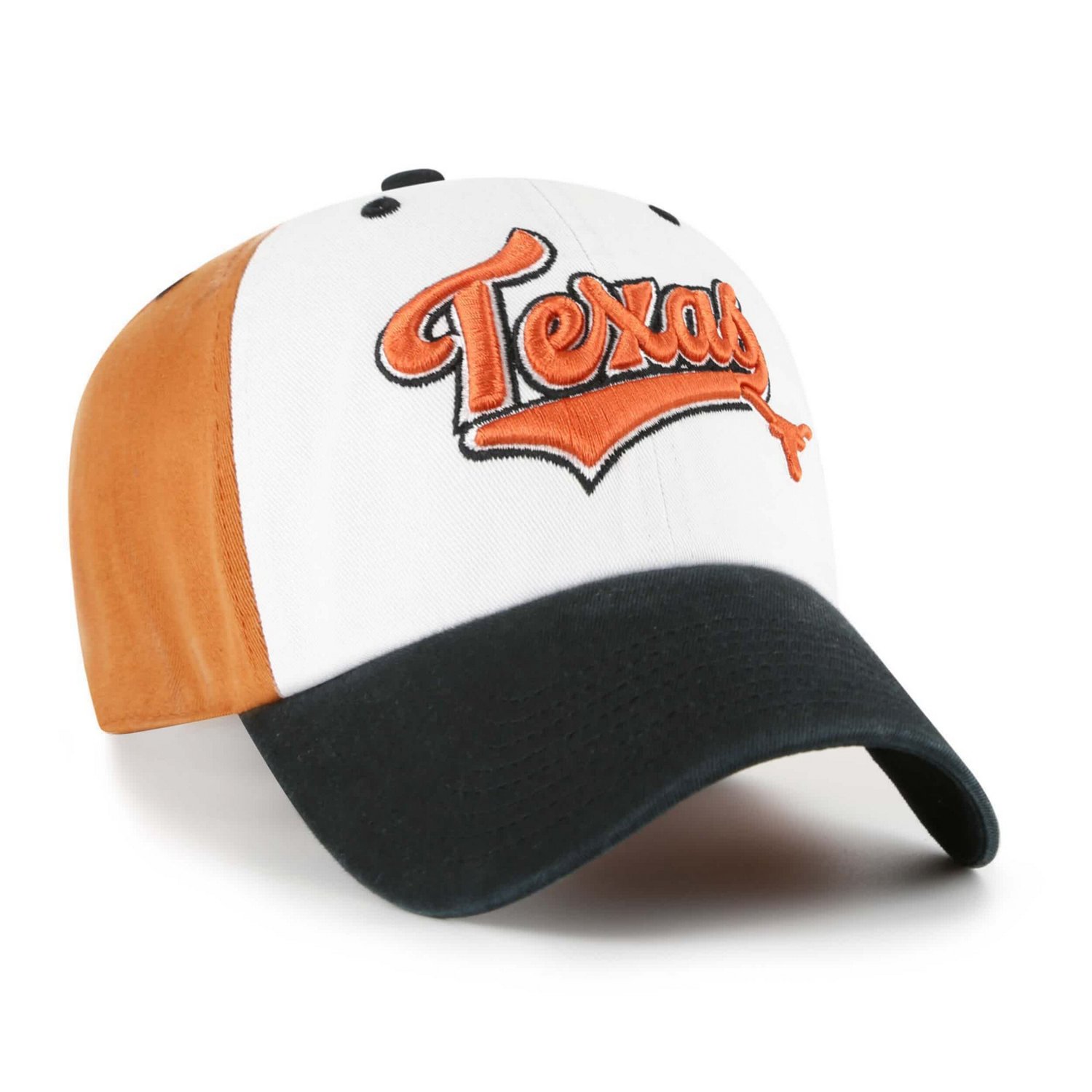 Youth '47 Burnt Texas Longhorns Scooter Clean Up Adjustable Hat - view number 2