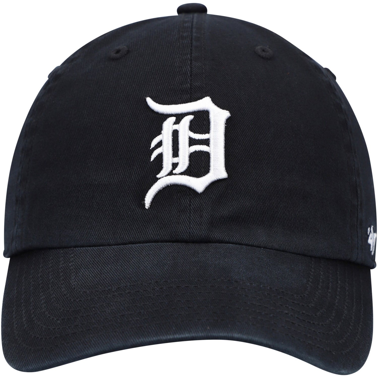 Youth '47 Detroit Tigers Team Logo Clean Up Adjustable Hat - view number 2