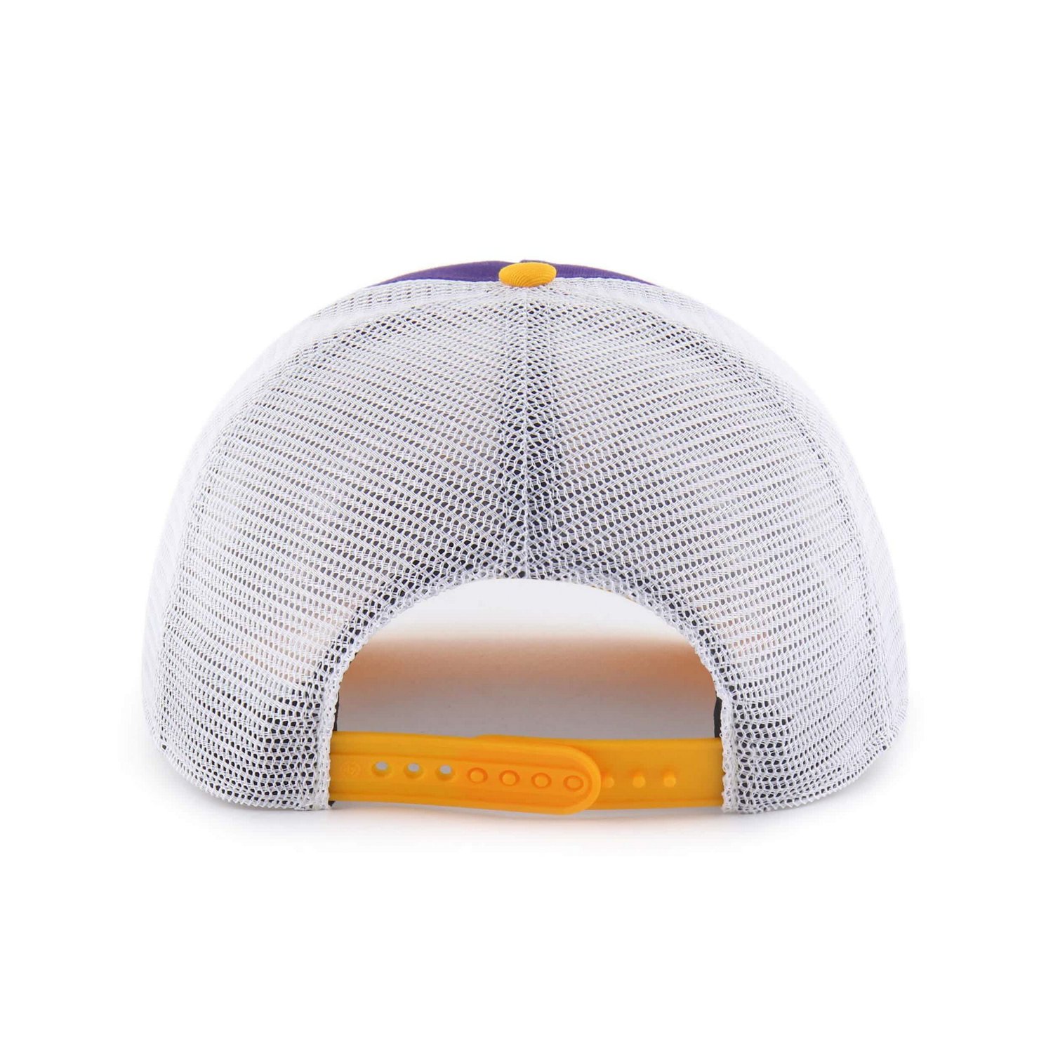 Youth '47 Gold LSU Tigers Super Stripe Hitch Adjustable Trucker Hat